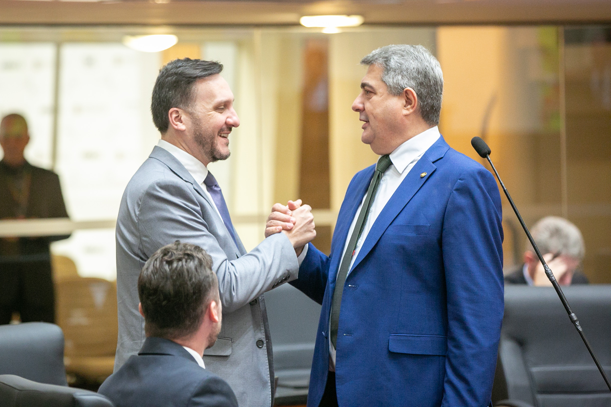 Deputado Pepê Collaço (PP) e Deputado Antídio Lunelli (MDB)