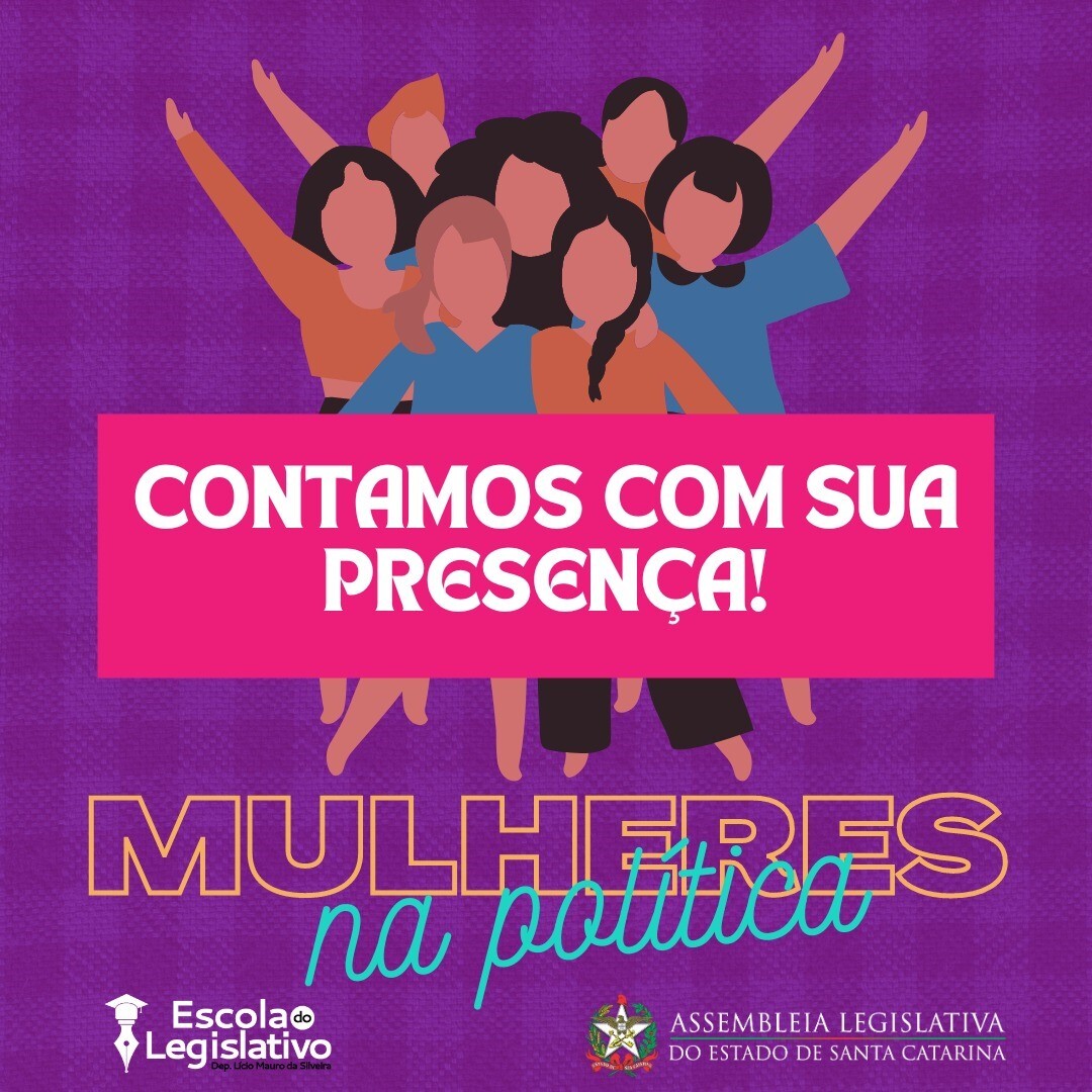 Escola promove evento para incrementar participação da mulher na política