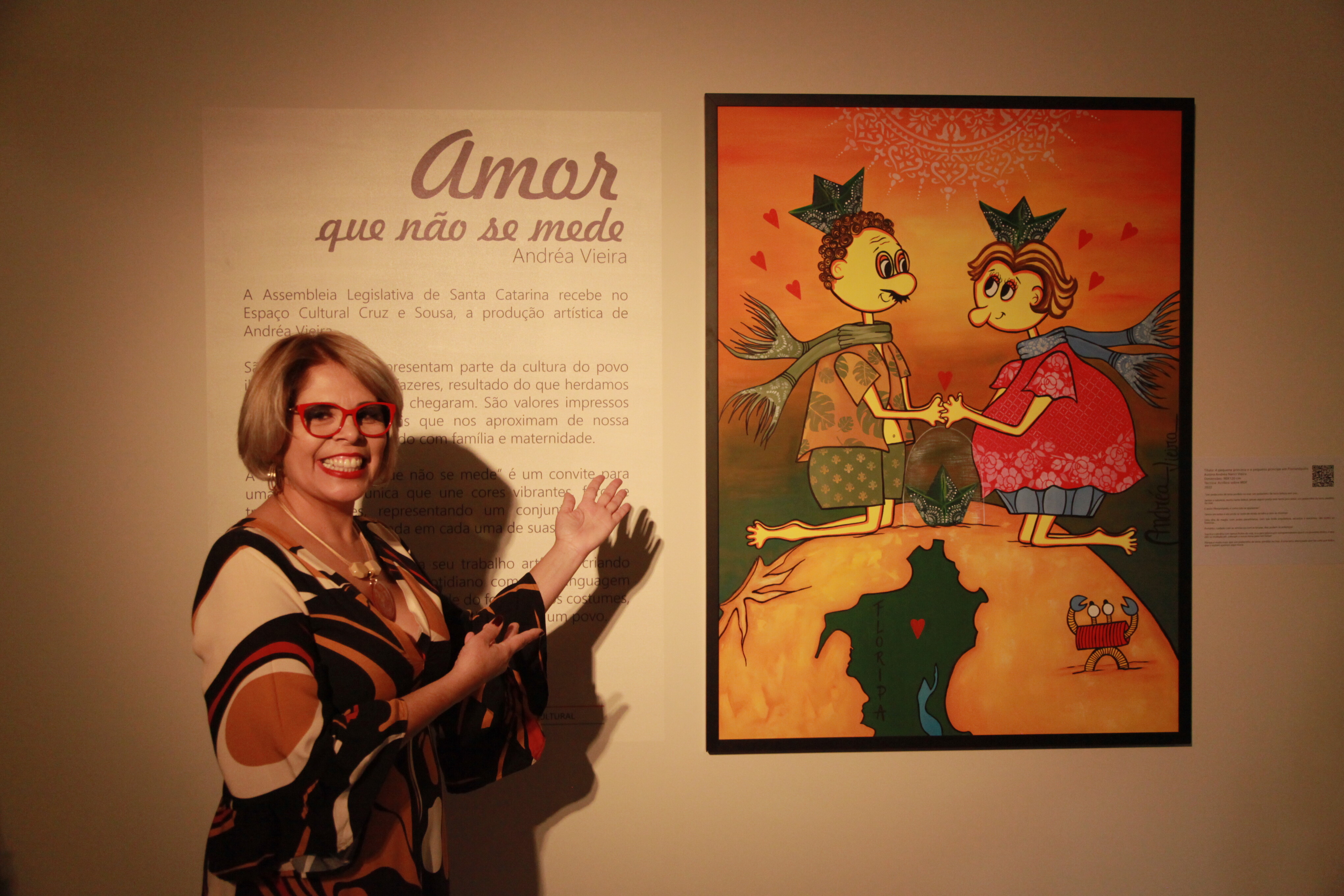 Exposição “Amor que não se mede” homenageia ilhéu