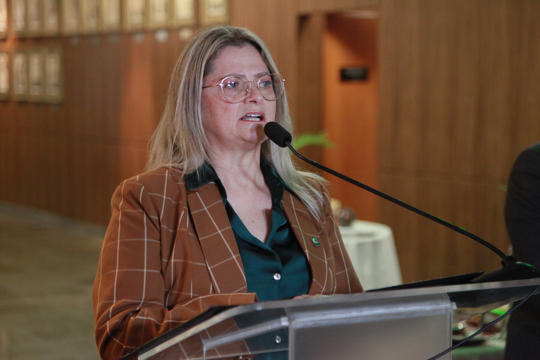 Presidente da Cidasc, Celles Regina de Matos