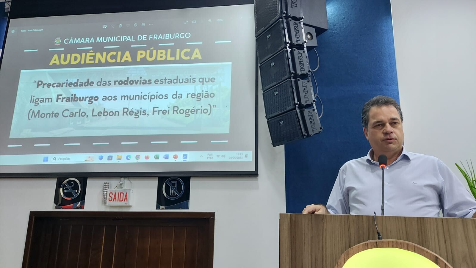 Deputado Rodrigo Minotto. Foto: assessoria parlamentar.