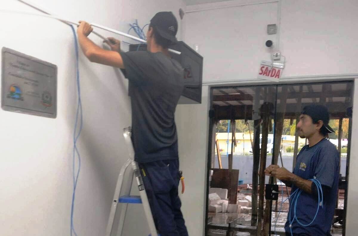 Câmeras de monitoramento começam a ser instaladas nas escolas municipais de Rio das Antas