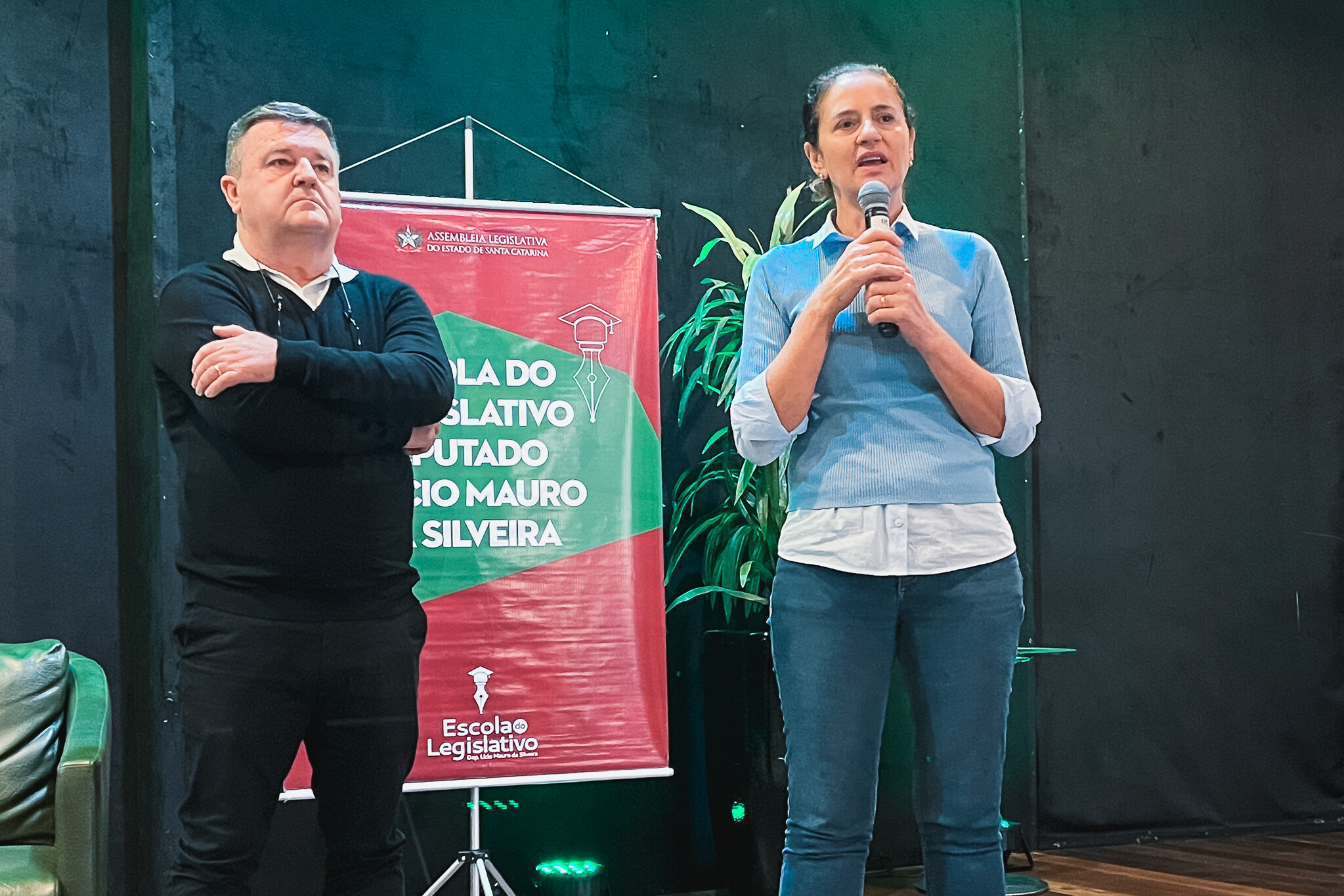 Coordenadora da Escola do Legislativo, Marlene Fengler
