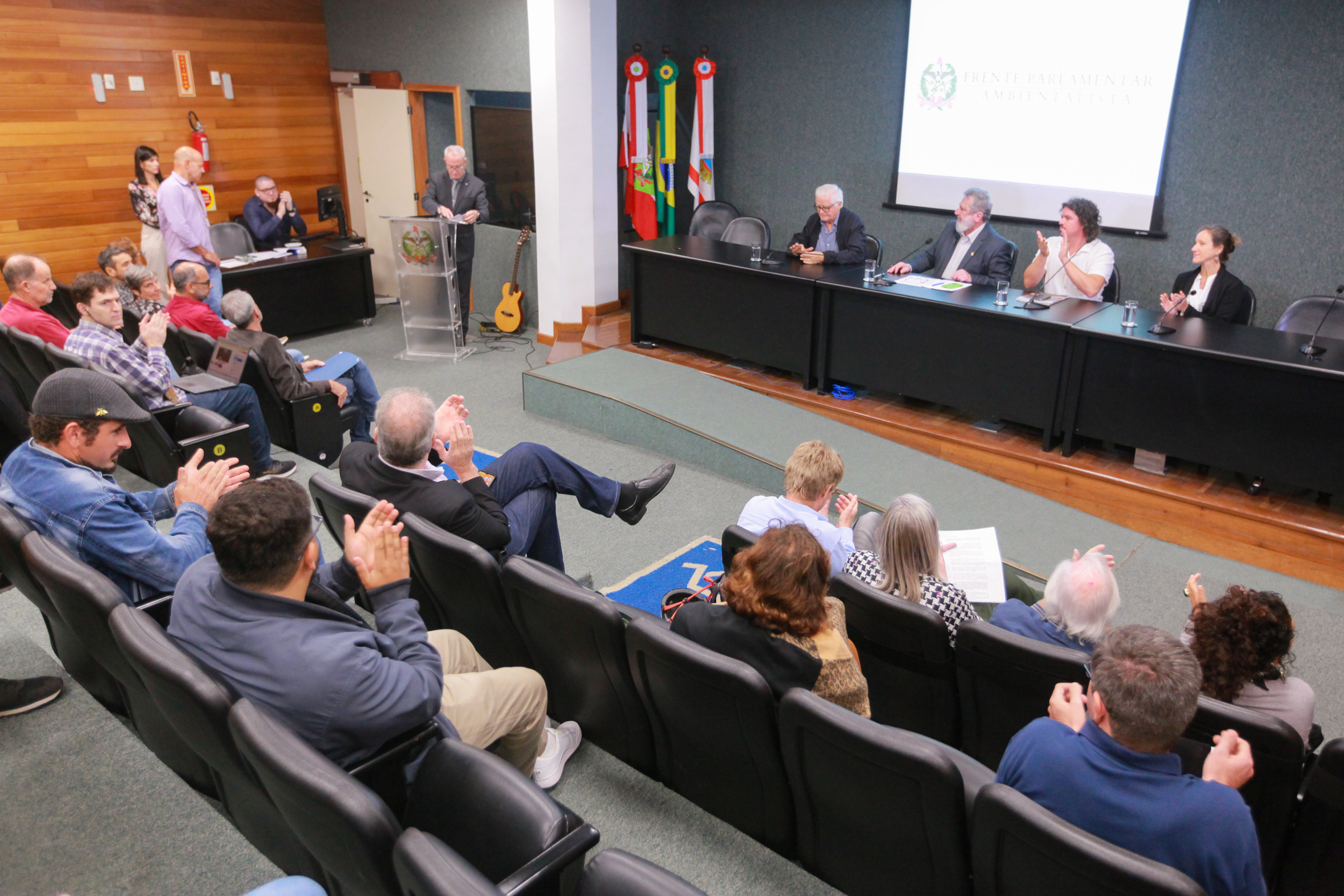 Lançamento da Frente Parlamentar Ambientalista de Santa Catarina