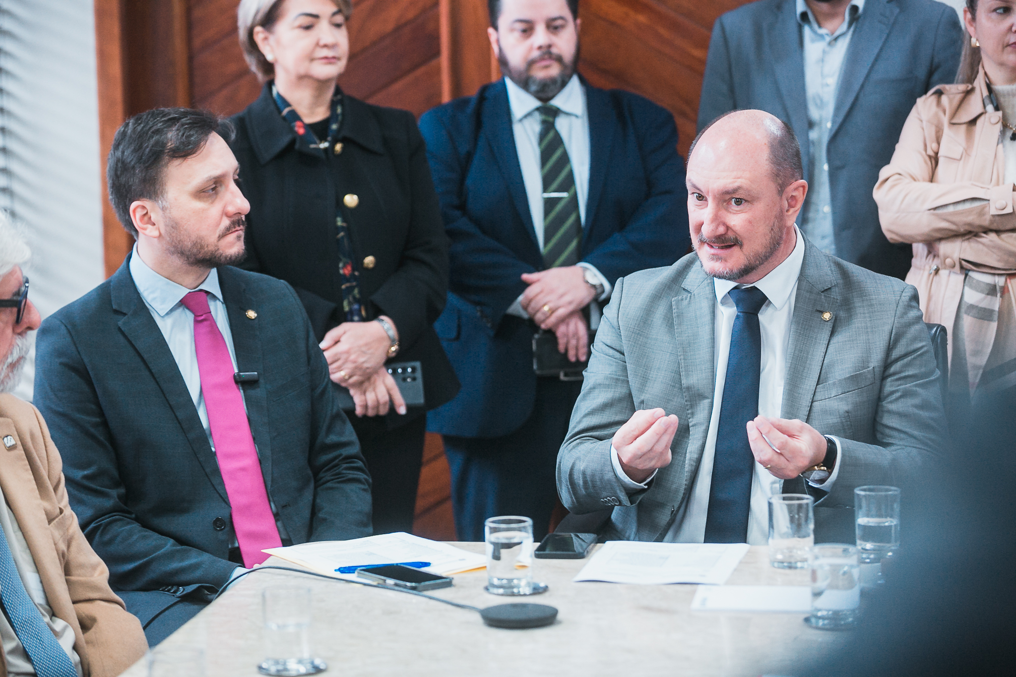 - Deputado Pepê Collaço (PP)
 - Deputado Mauro de Nadal (MDB)