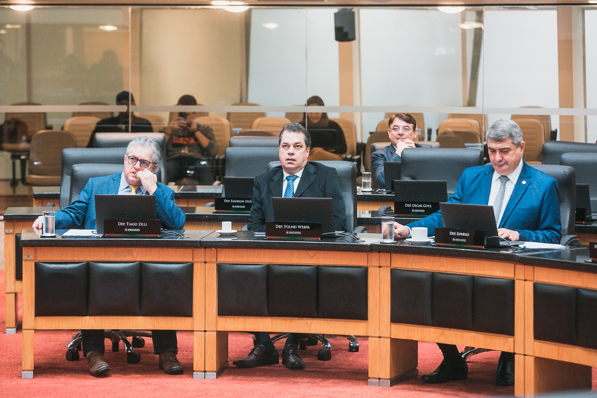 - Deputado Tiago Zilli (MDB)
 - Deputado Rodrigo Minotto (PDT) 	
 - Deputado Antídio Lunelli (MDB)