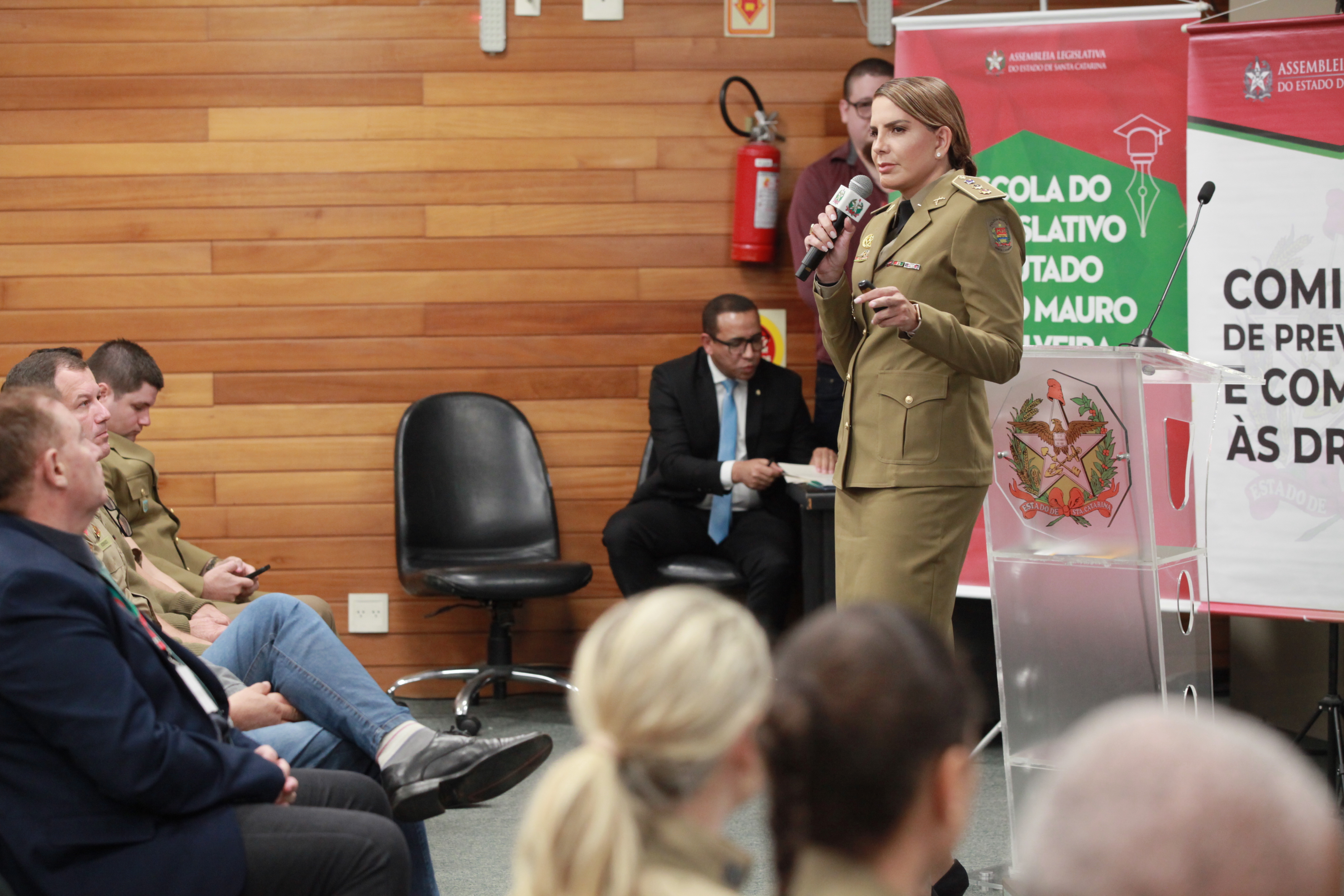 Seminário Estadual de Políticas Sobre Drogas: Desafios e Oportunidades - Ten Cel Náima Huk Amarante
