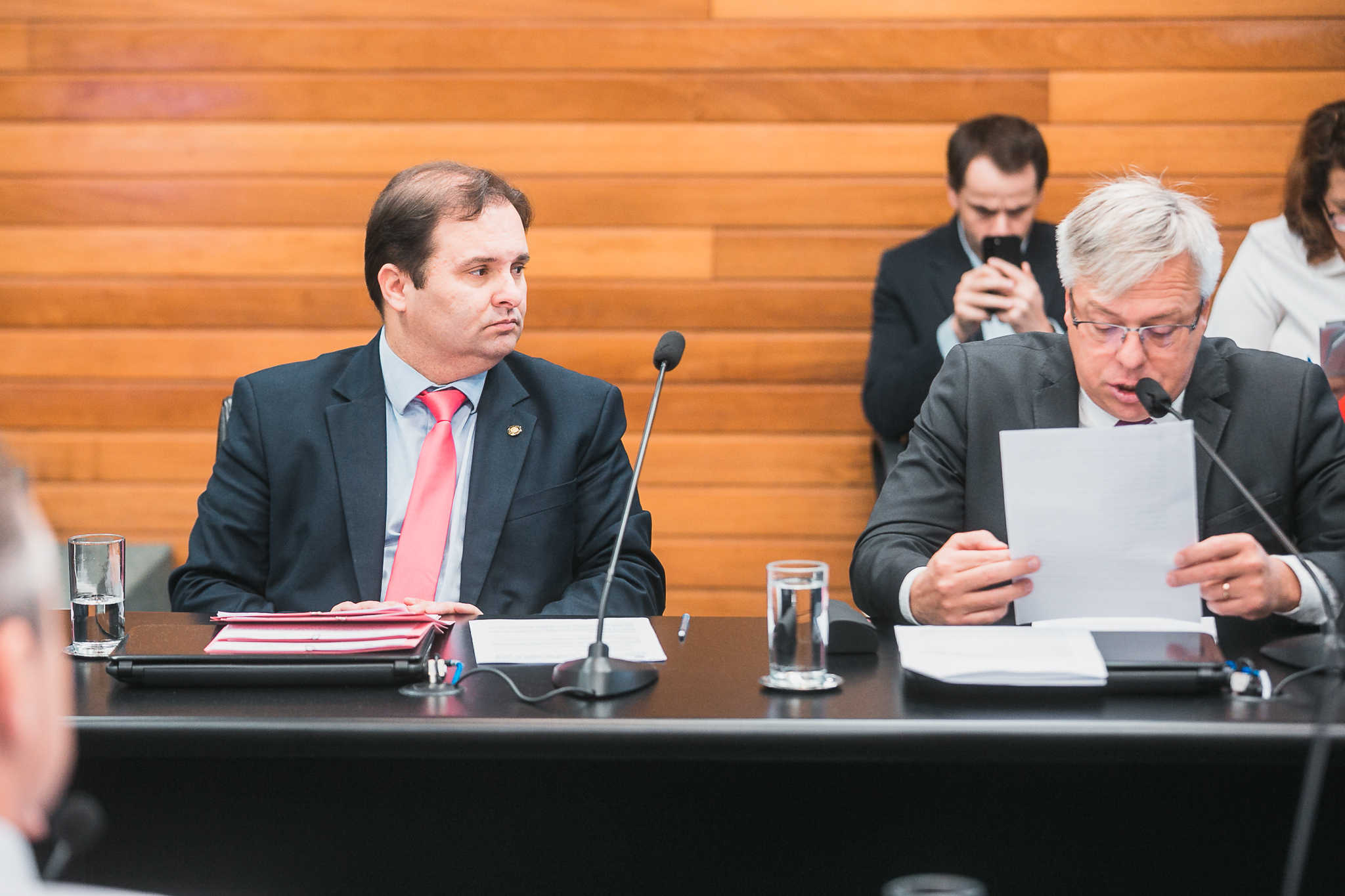 Comissão de Constituição e Justiça - Deputado Repórter Sérgio Guimarães(União) 
 - Deputado Fabiano da Luz (PT)