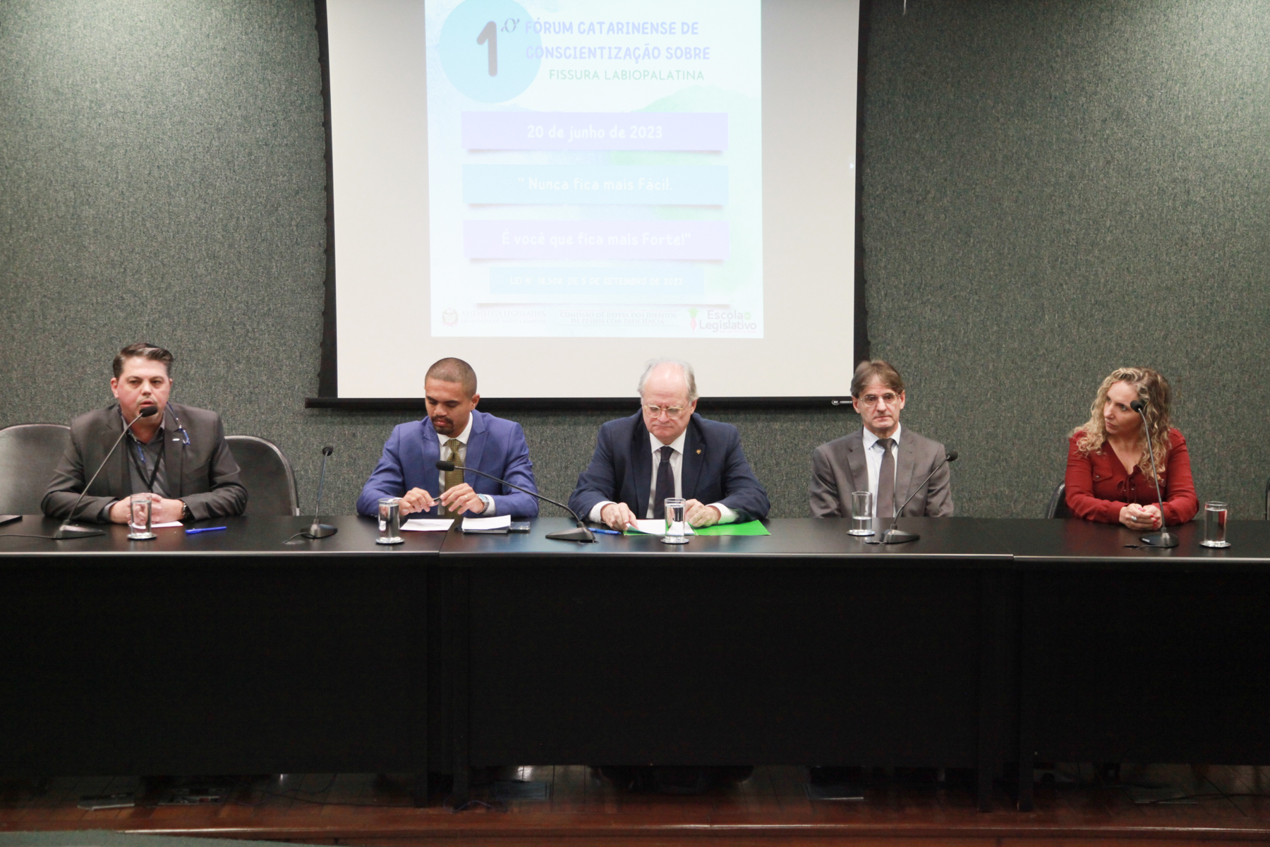 1° Fórum Catarinense de Conscientização sobre Fissura Labiopalatina