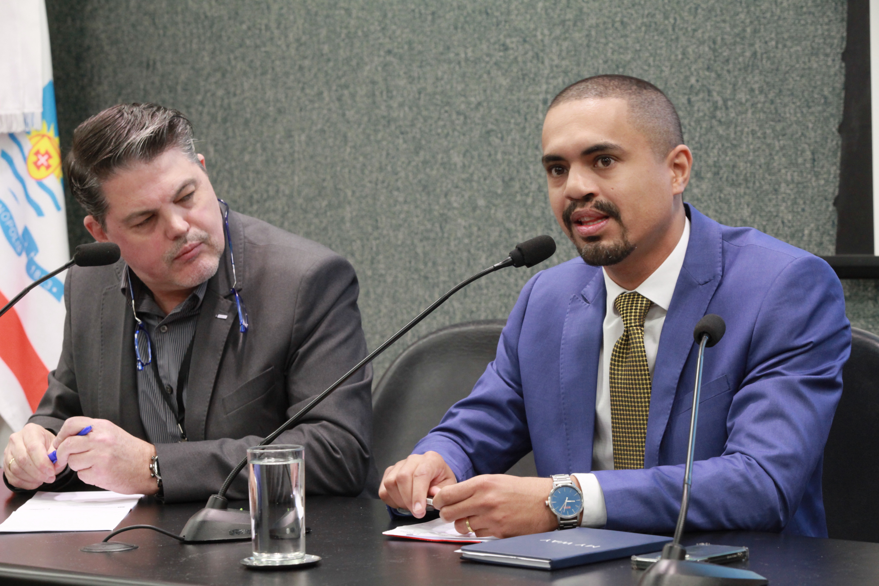 1° Fórum Catarinense de Conscientização sobre Fissura Labiopalatina - Thyago Cezar, Vice-Presidente da rede proFIS