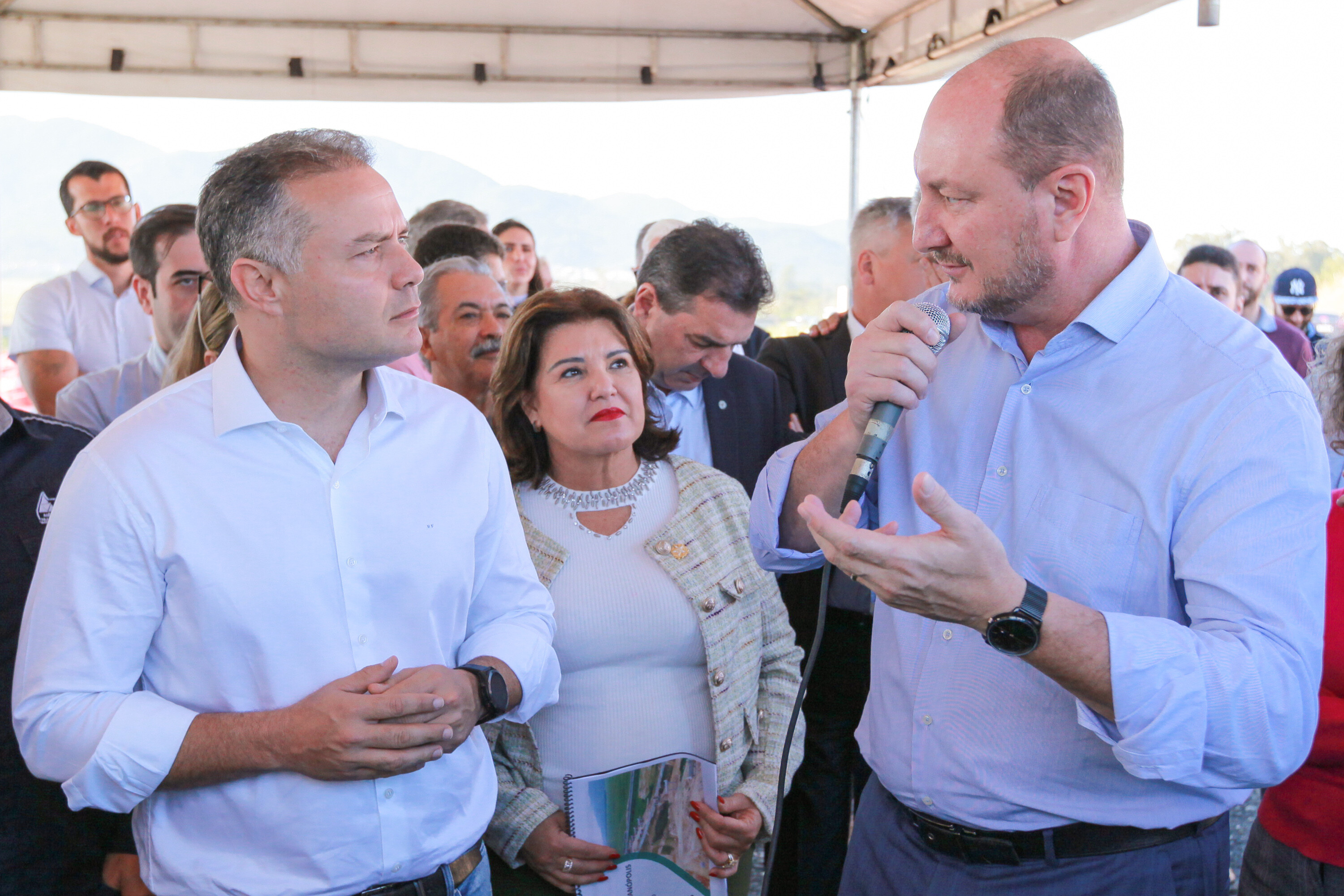 Ministro vistoria contorno viário e apresenta plano de ações para SC