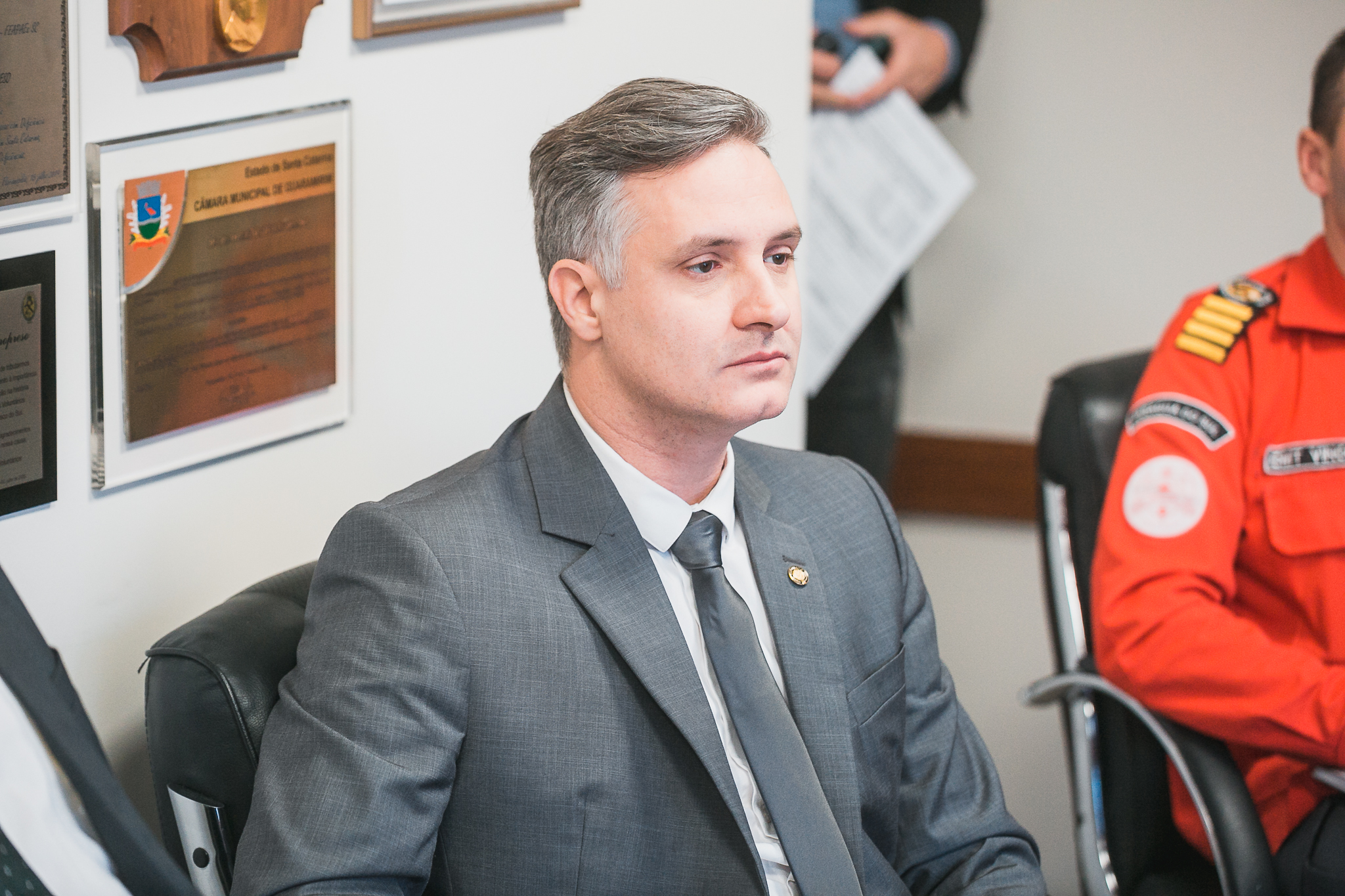Reunião da Frente Parlamentar de Apoio aos Bombeiros Voluntários - Deputado Matheus Cadorin (NOVO)