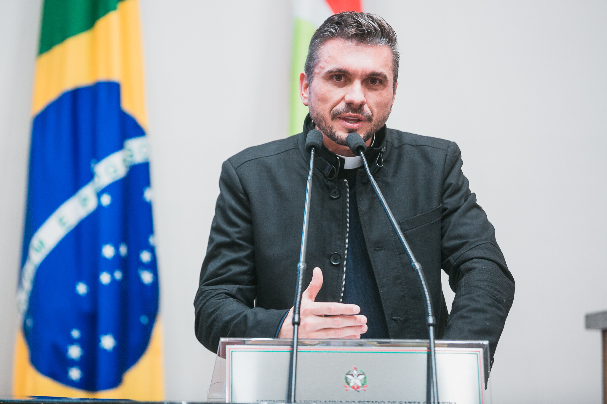 Festa católica tradicional de Araranguá é divulgada na Assembleia Legislativa