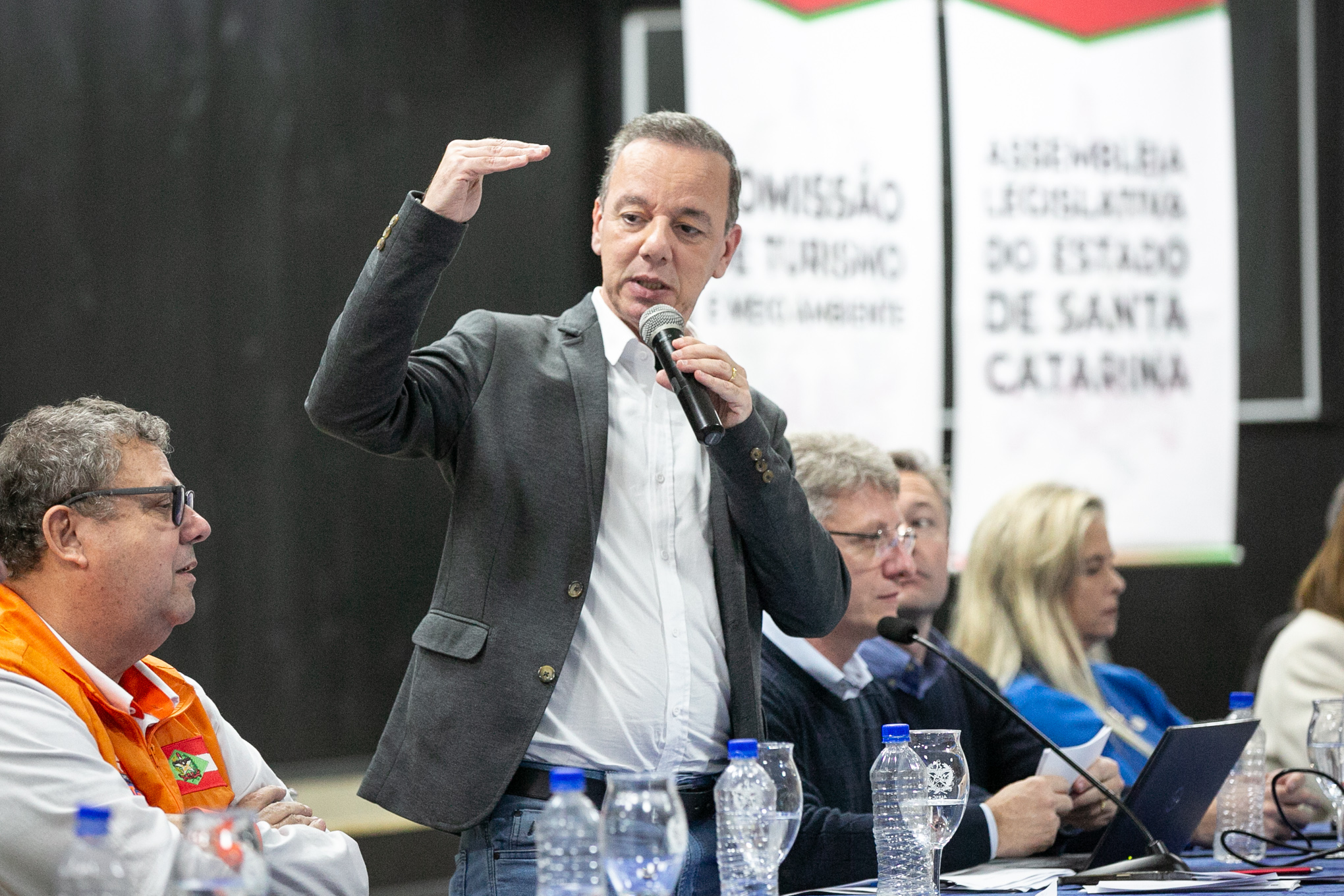 AUDIÊNCIA PÚBLICA -  Barragens no Alto Vale do Itajaí Deputado Federal Ismael dos Santos