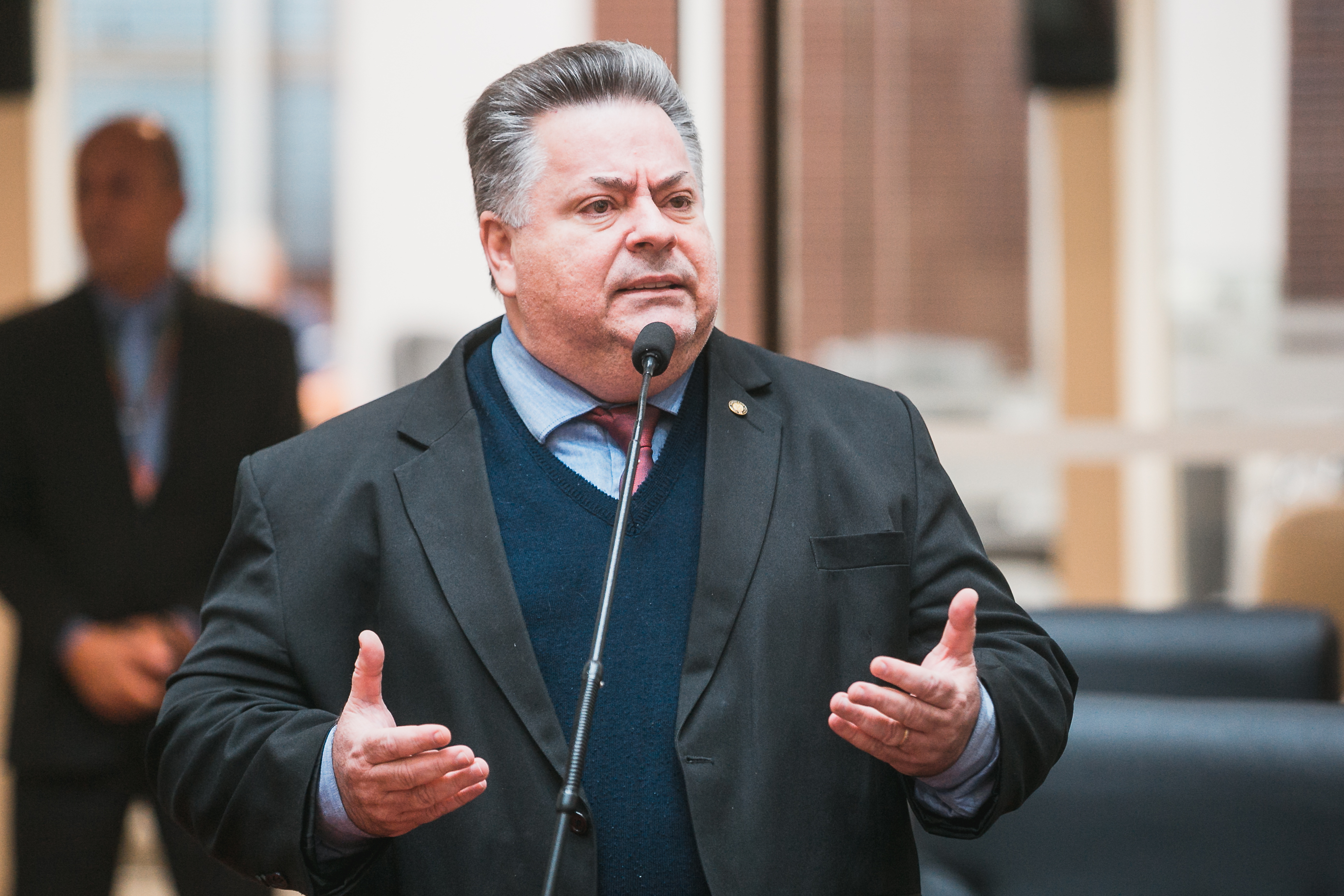 Suspensão de Sessão - Pastor Jorge Carrasco - Deputado Sergio Motta (Republicanos)