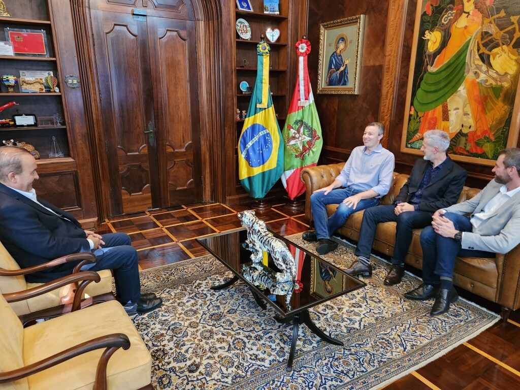 Governador foi convidado pessoalmente para a aula magna. FOTO: Divulgação/Assessoria