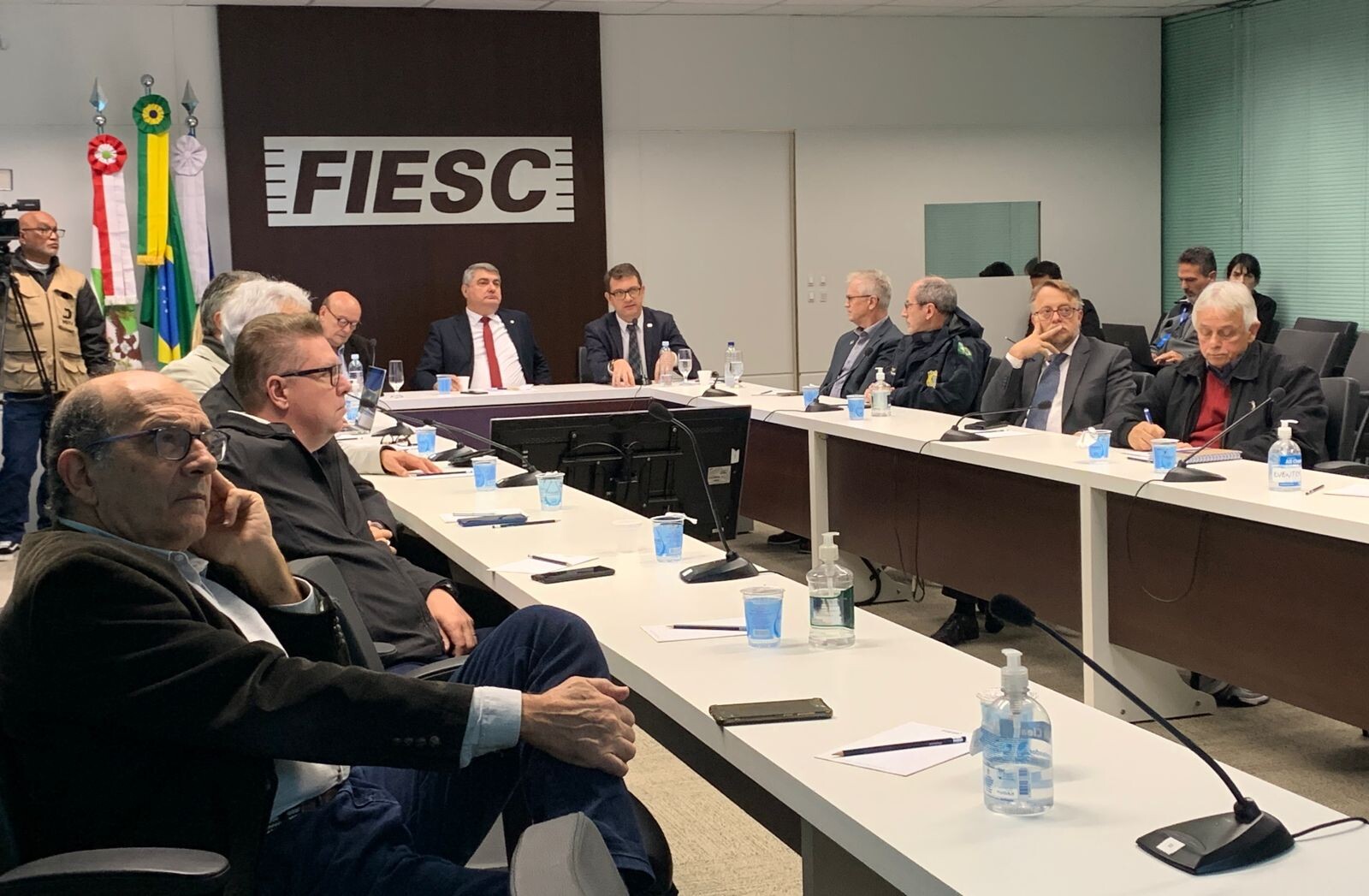 Deputado Antídio Lunelli em evento na Fiesc