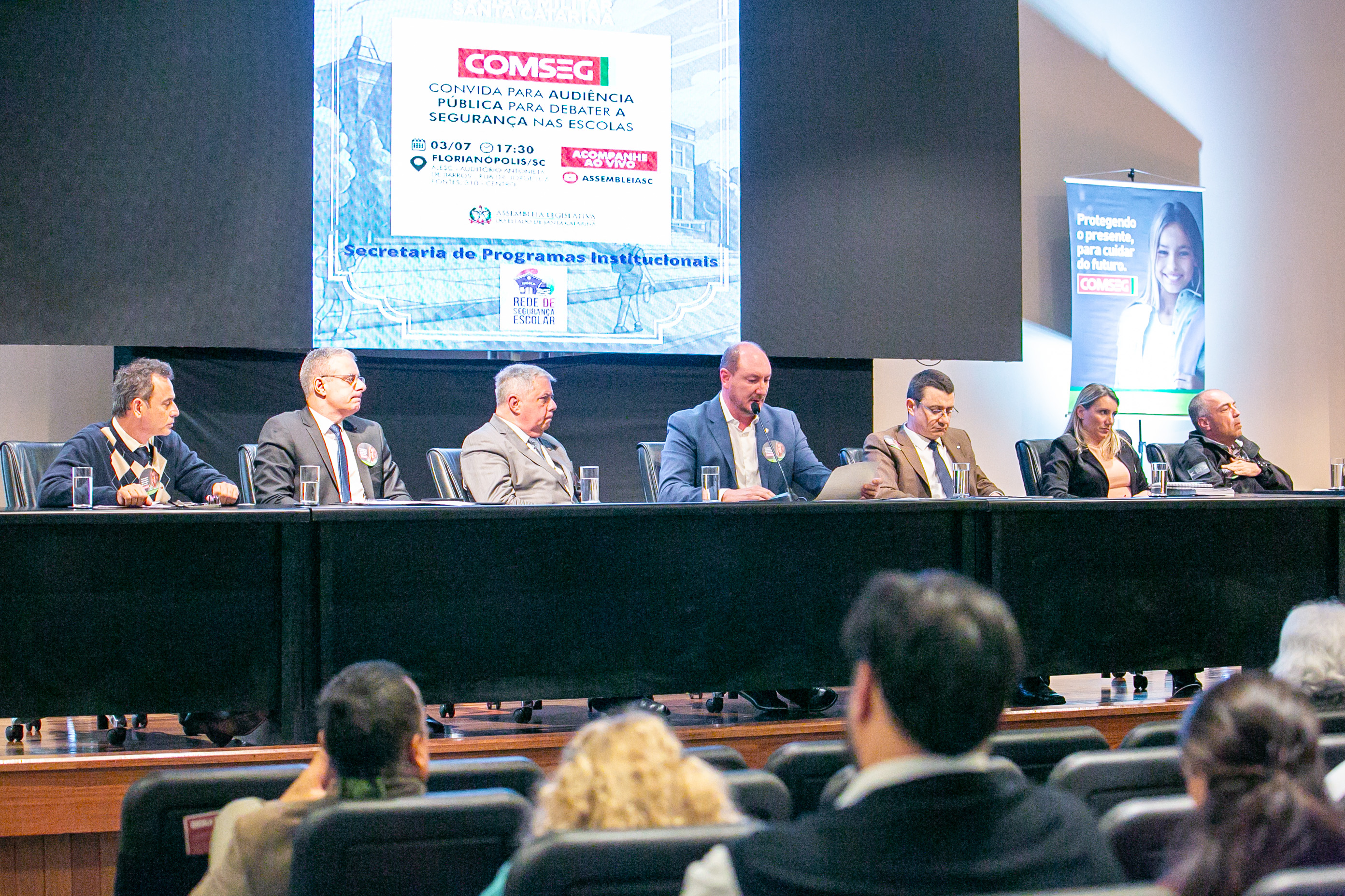 AUDIÊNCIA PÚBLICA - COMSEG em Florianópolis