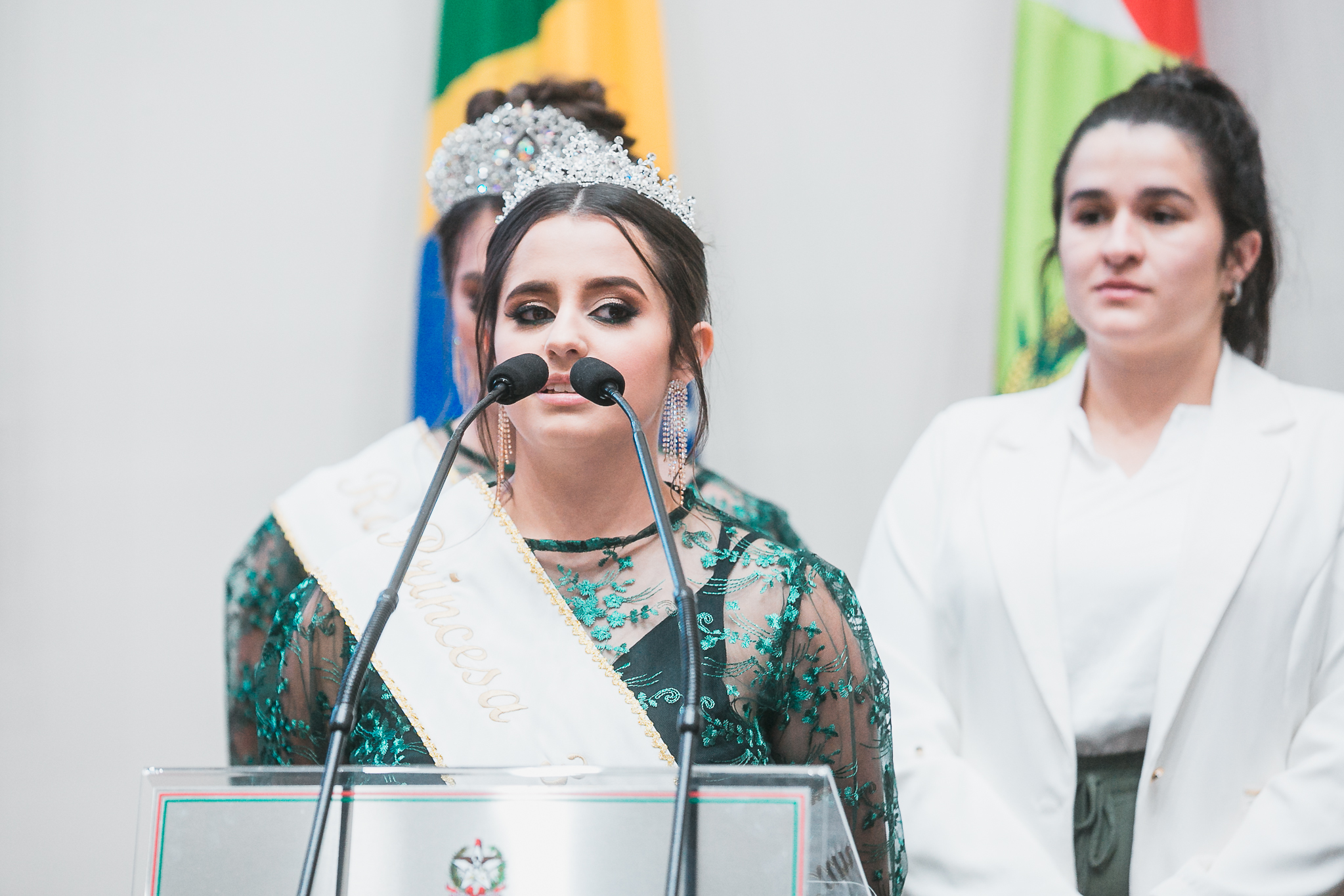 Vice Prefeita e Realeza convidam para a Mostra do Campo em Bocaina do Sul
