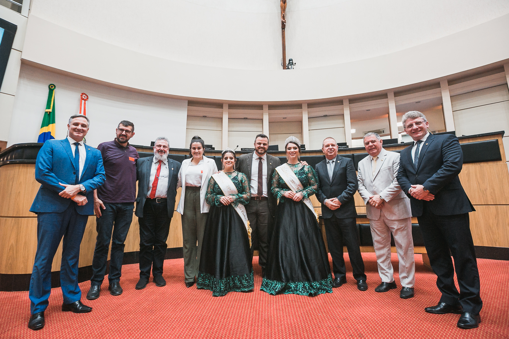 Vice Prefeita e Realeza convidam para a Mostra do Campo em Bocaina do Sul