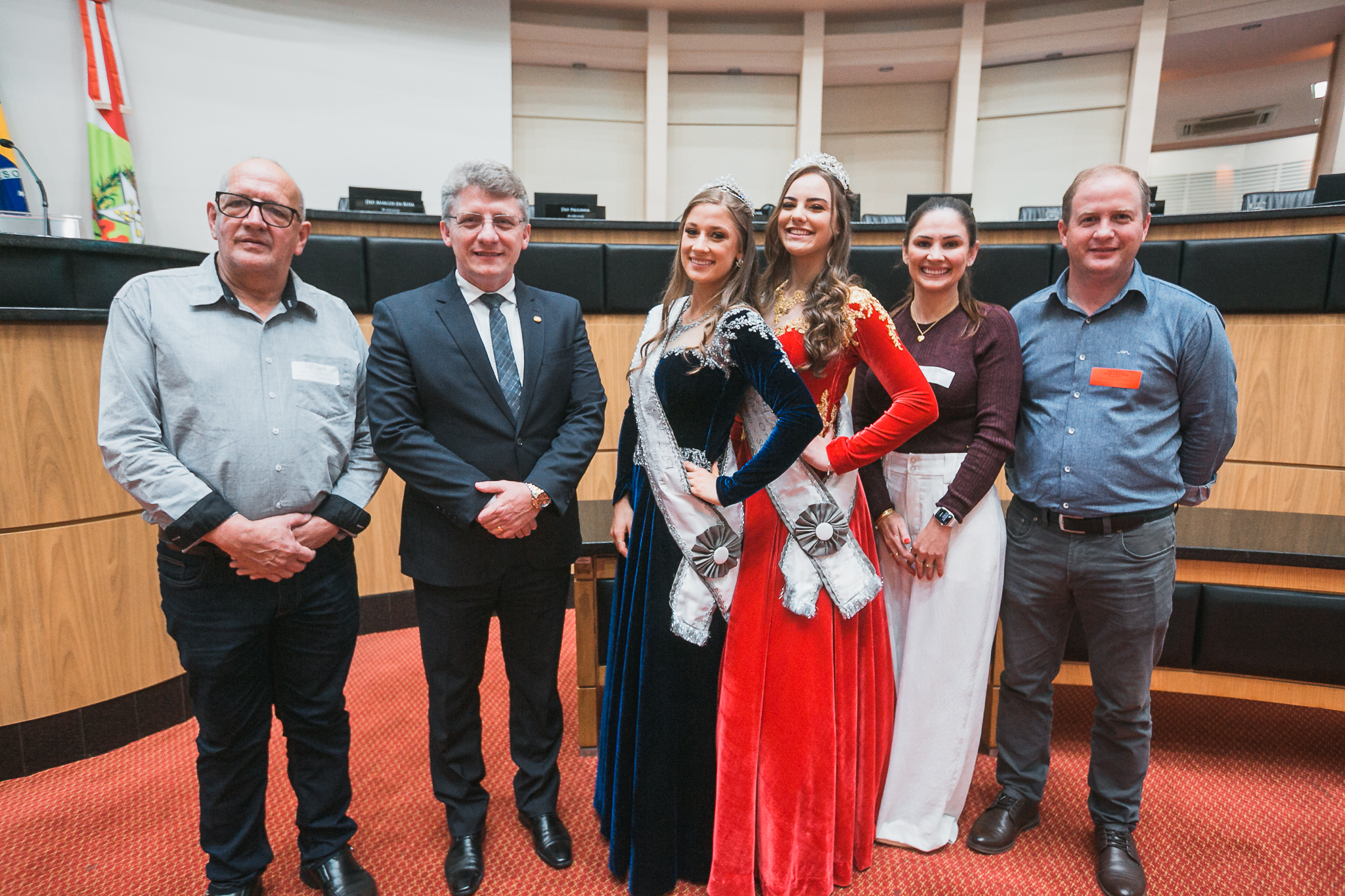 Prefeito e Realeza convidam para a Festa do Colono em Rio do Campo