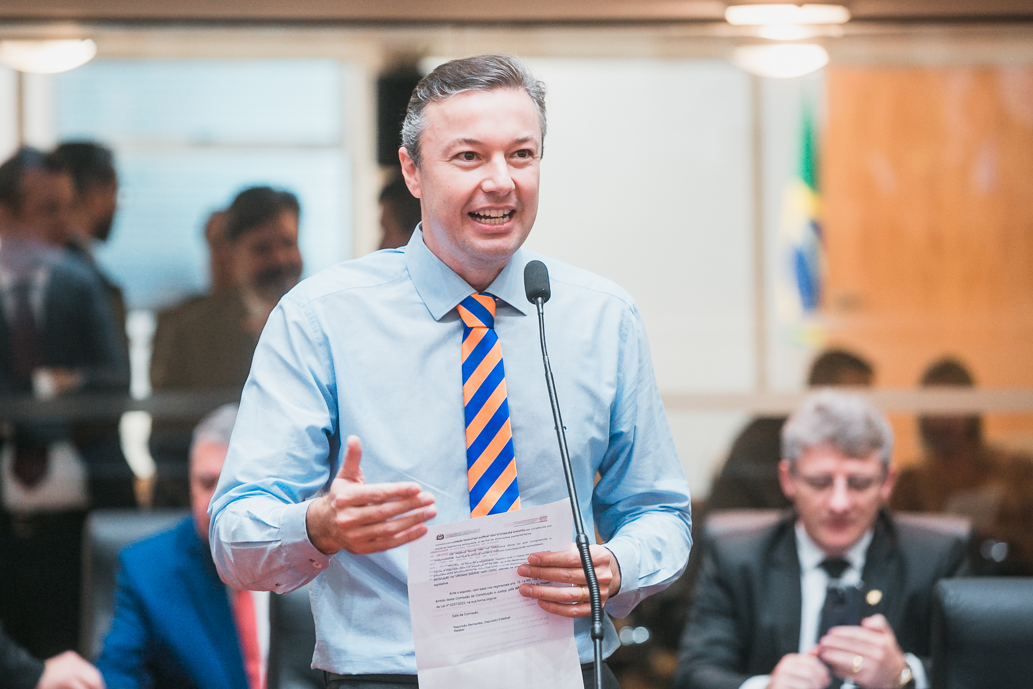 Reunião Conjunta da CCJ, Comissão de Finanças e Tributação e Comissão de Educação - Deputado Napoleão Bernardes (PSD)