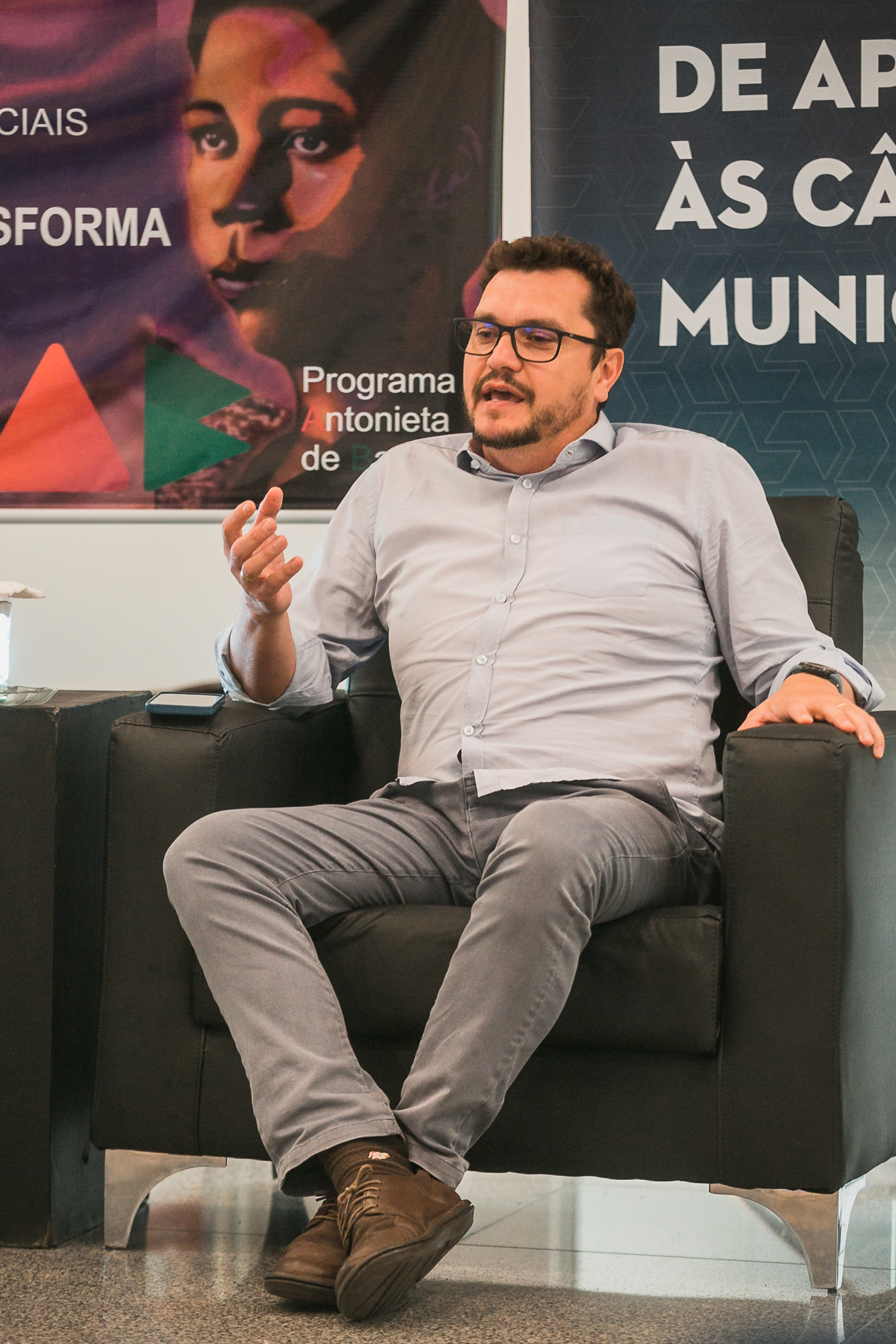 Roda de Conversa entre o CEAC e os estagiários do PAB