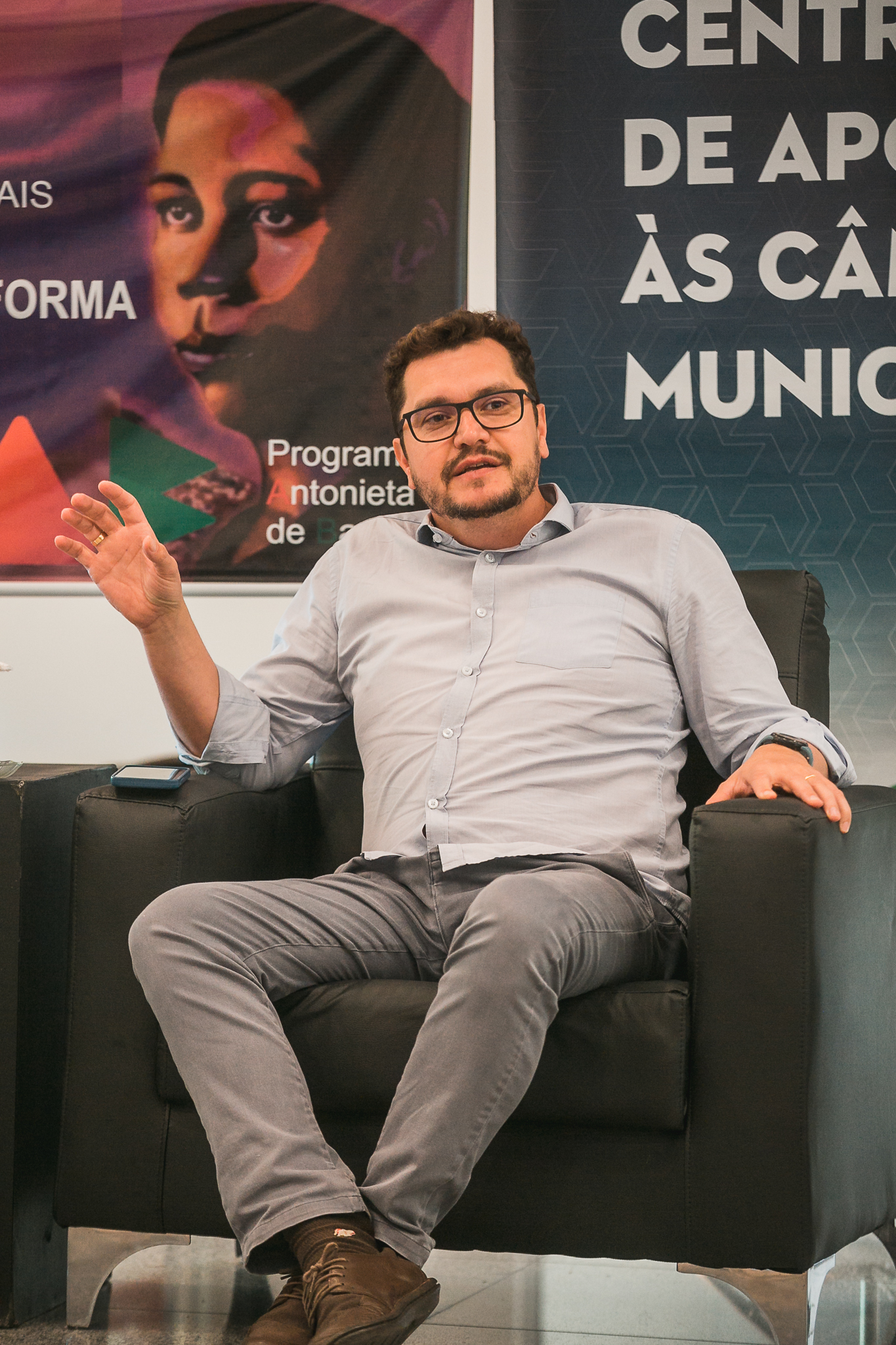 Roda de Conversa entre o CEAC e os estagiários do PAB