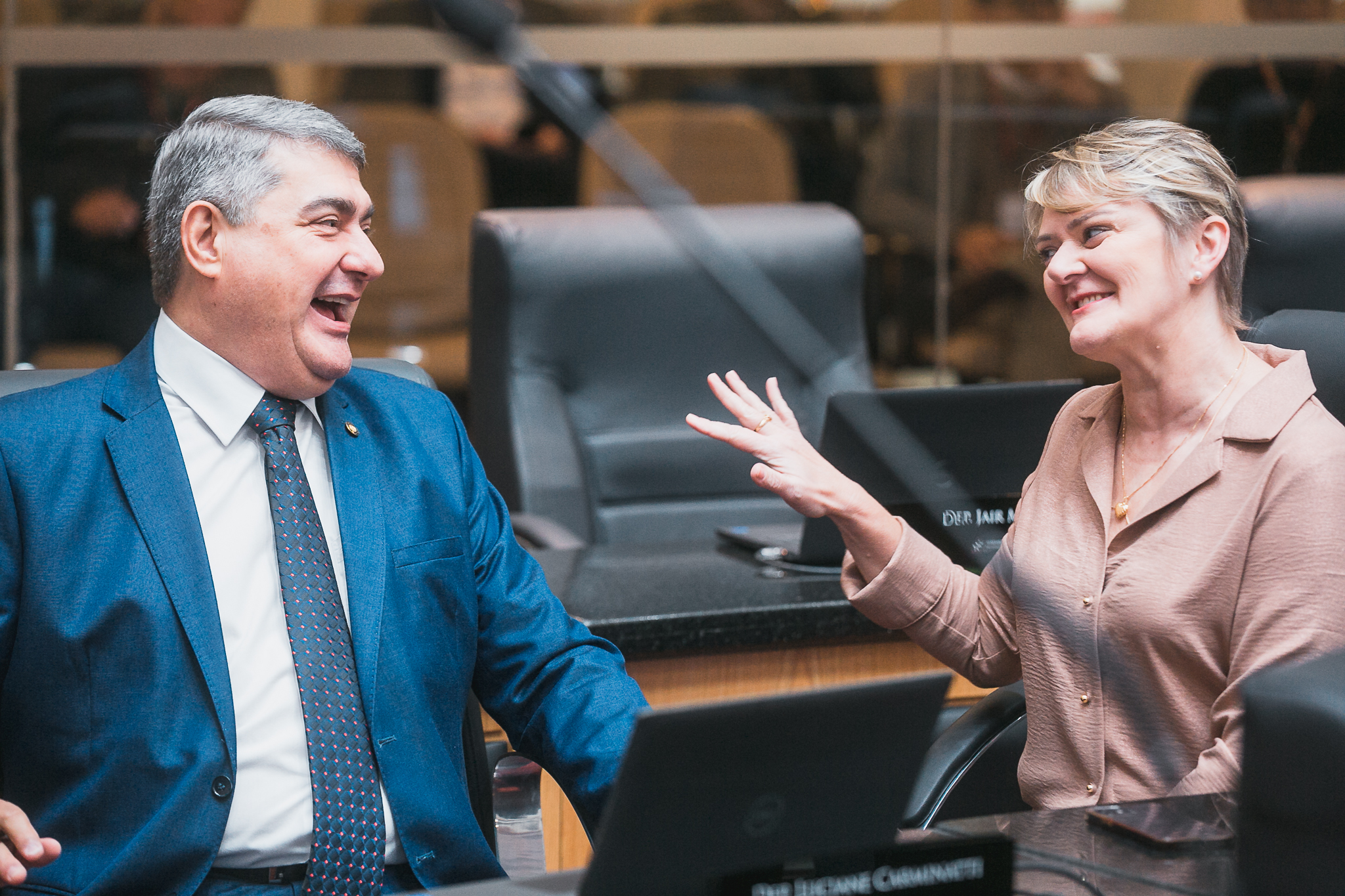 SESSÃO ORDINÁRIA- Deputado Antídio Lunelli (MDB) - Deputada Luciane Carminatti (PT)