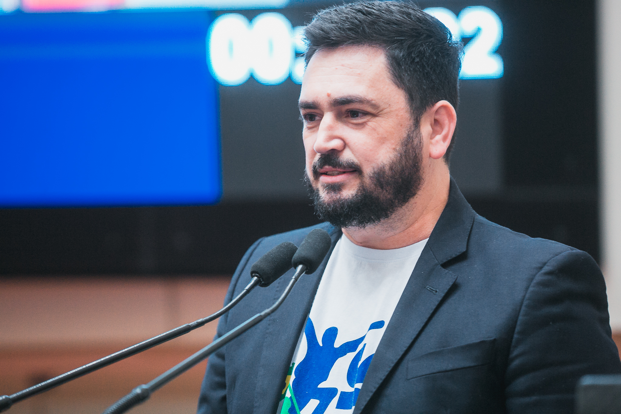 Suspensão da Sessão - Mario Passos, Presidente da Ordem dos Ministros Evangélicos de Blumenau