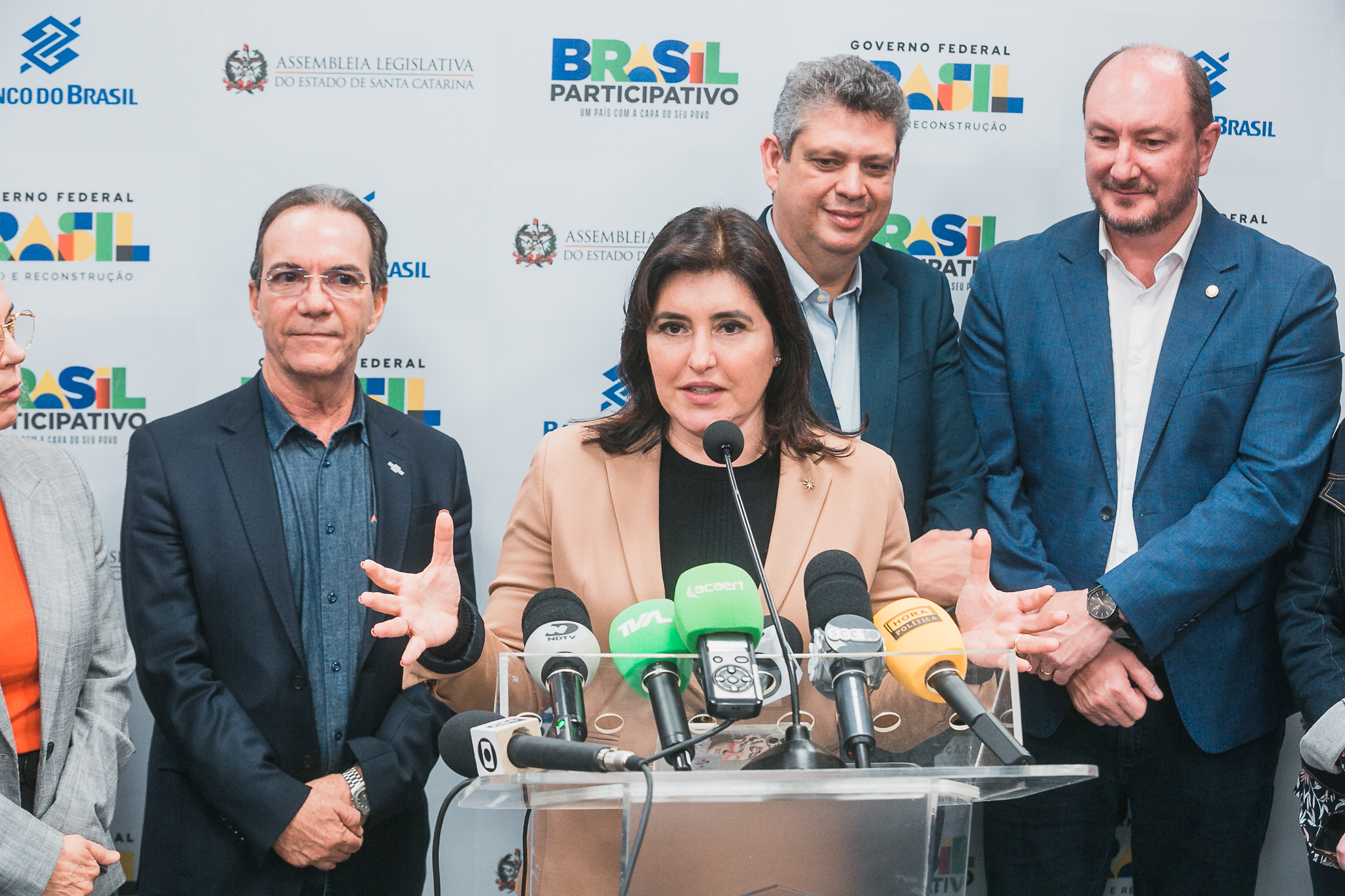 Entrevista Coletiva - PPA Simone Nassar Tebet Ministra do Planejamento