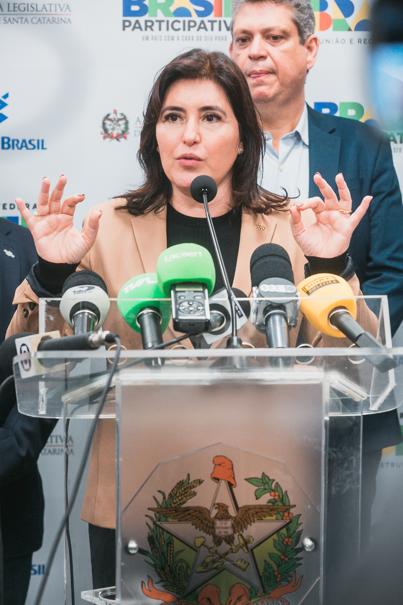 Entrevista Coletiva - PPA Simone Nassar Tebet Ministra do Planejamento
