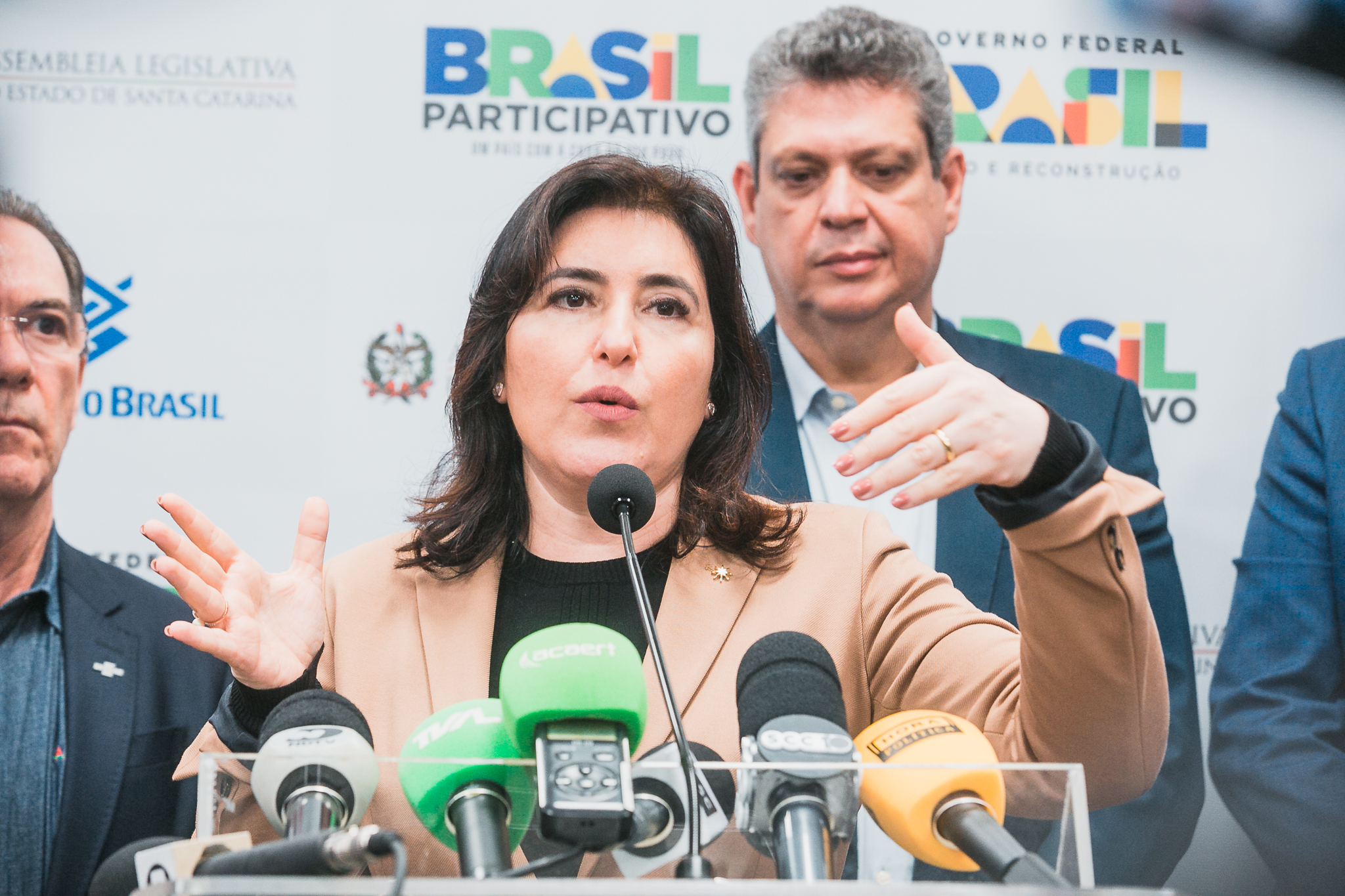 Entrevista Coletiva - PPA Simone Nassar Tebet Ministra do Planejamento