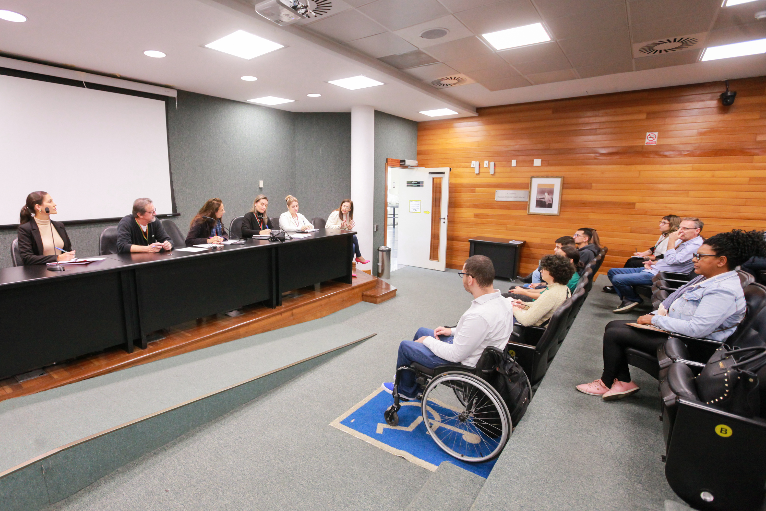 Recepção do Programa Alesc Inclusiva