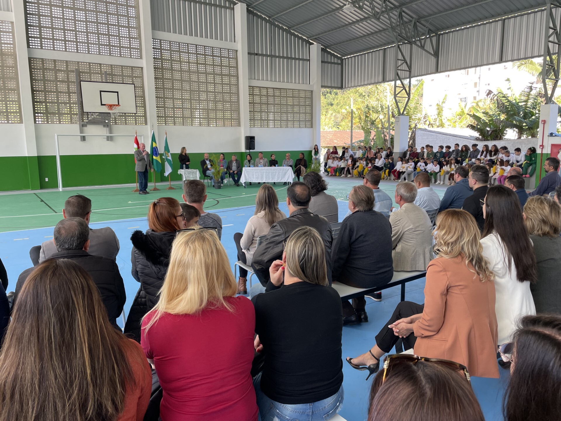Nova Escola Lourdes Garcia é inaugurada em Santo Amaro da Imperatriz