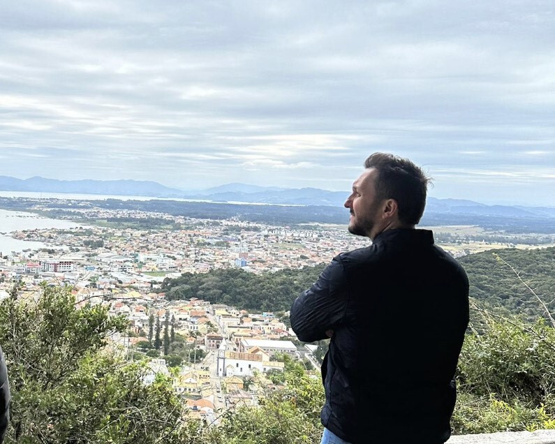 Deputado Pepê Collaço em Laguna