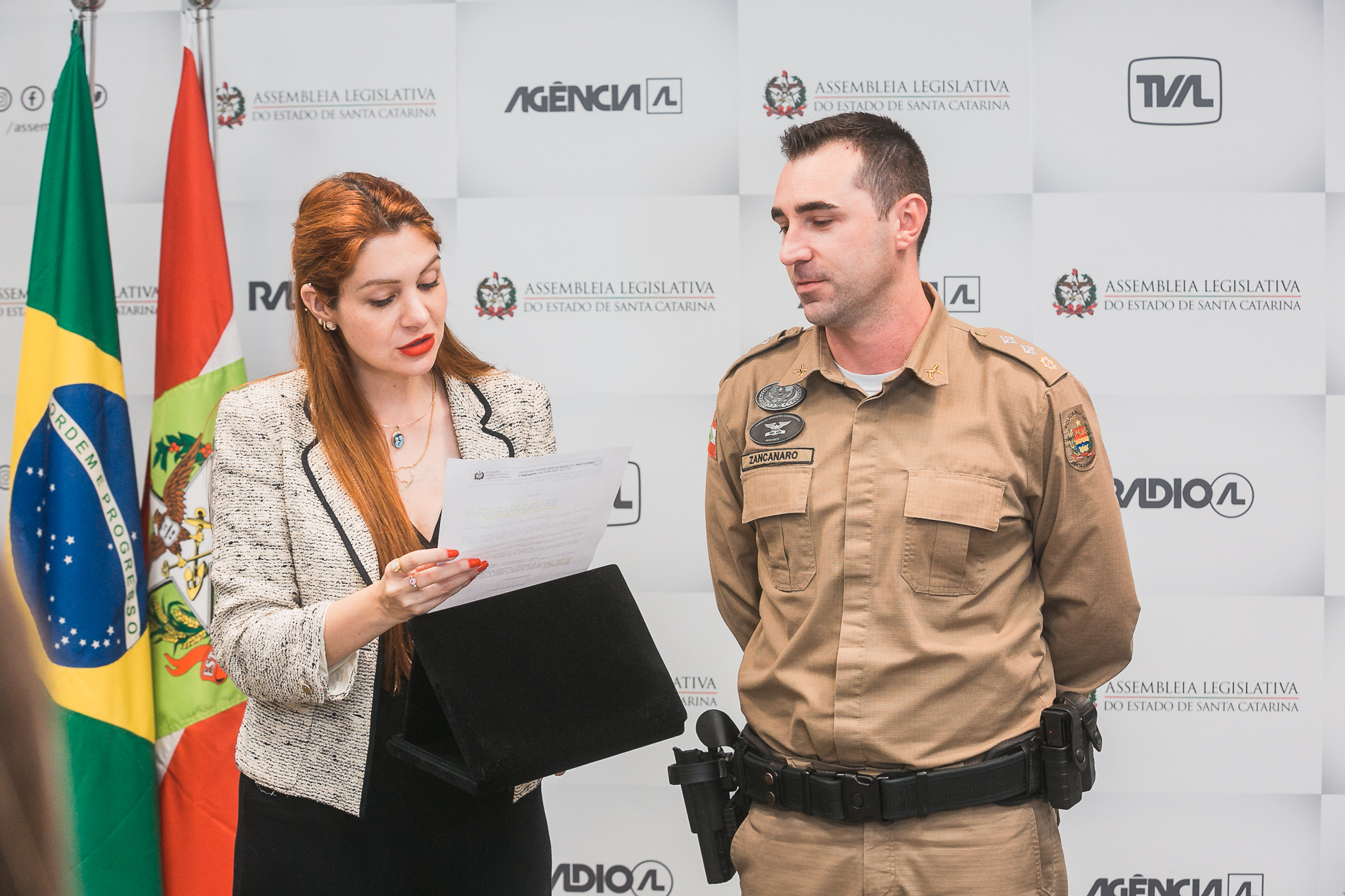 Moção de Aplauso - Major Zancanaro - Dep Ana Campagnolo