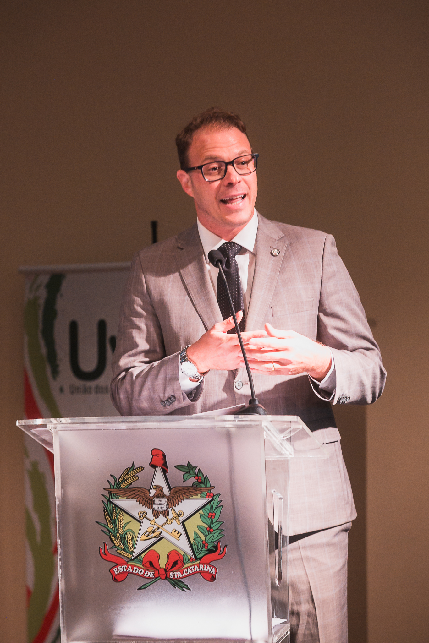 Abertura do Seminário Estadual de Vereadores - UVESC
