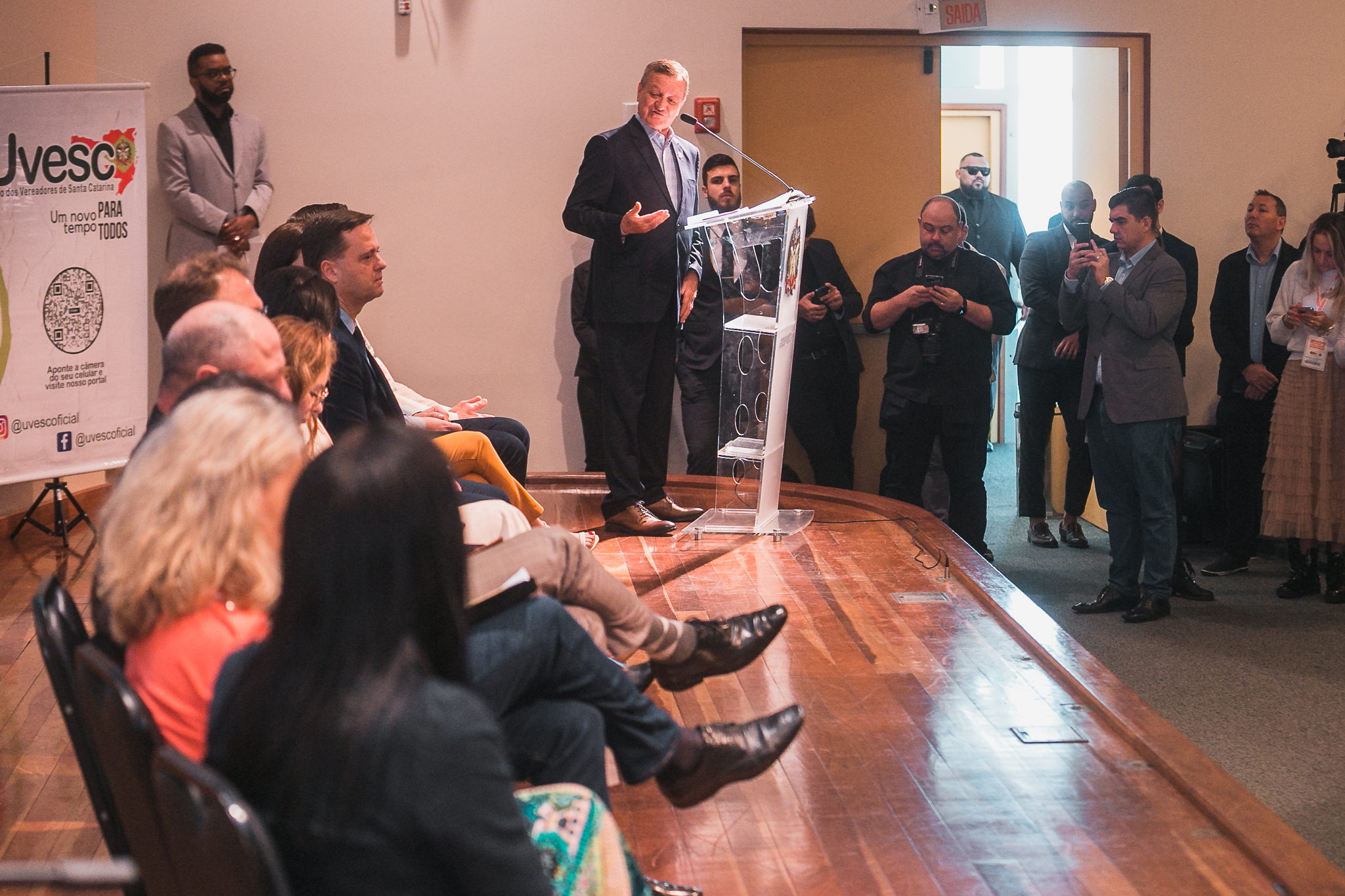 Abertura do Seminário Estadual de Vereadores - UVESC