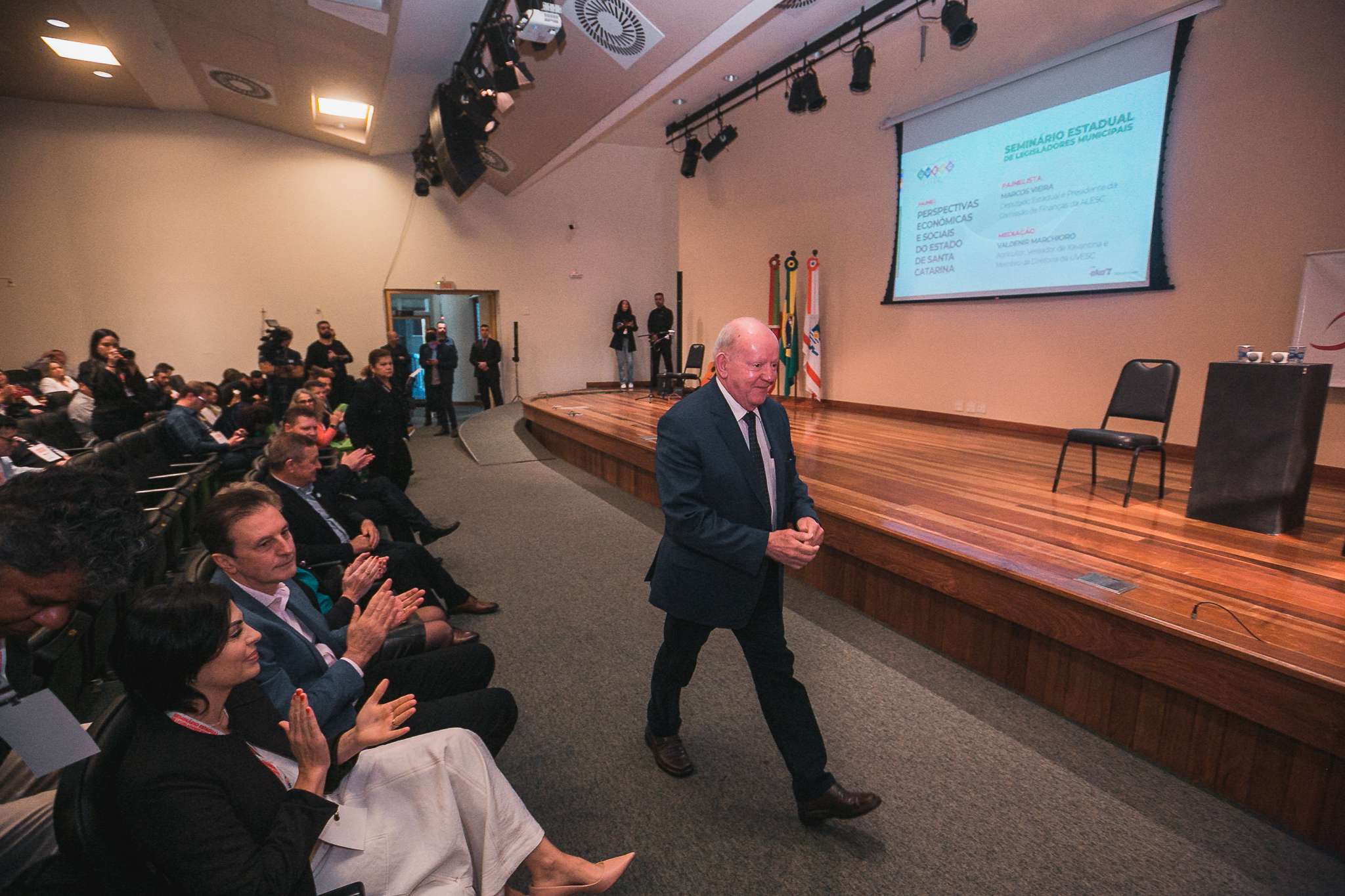 Abertura do Seminário Estadual de Vereadores - UVESC