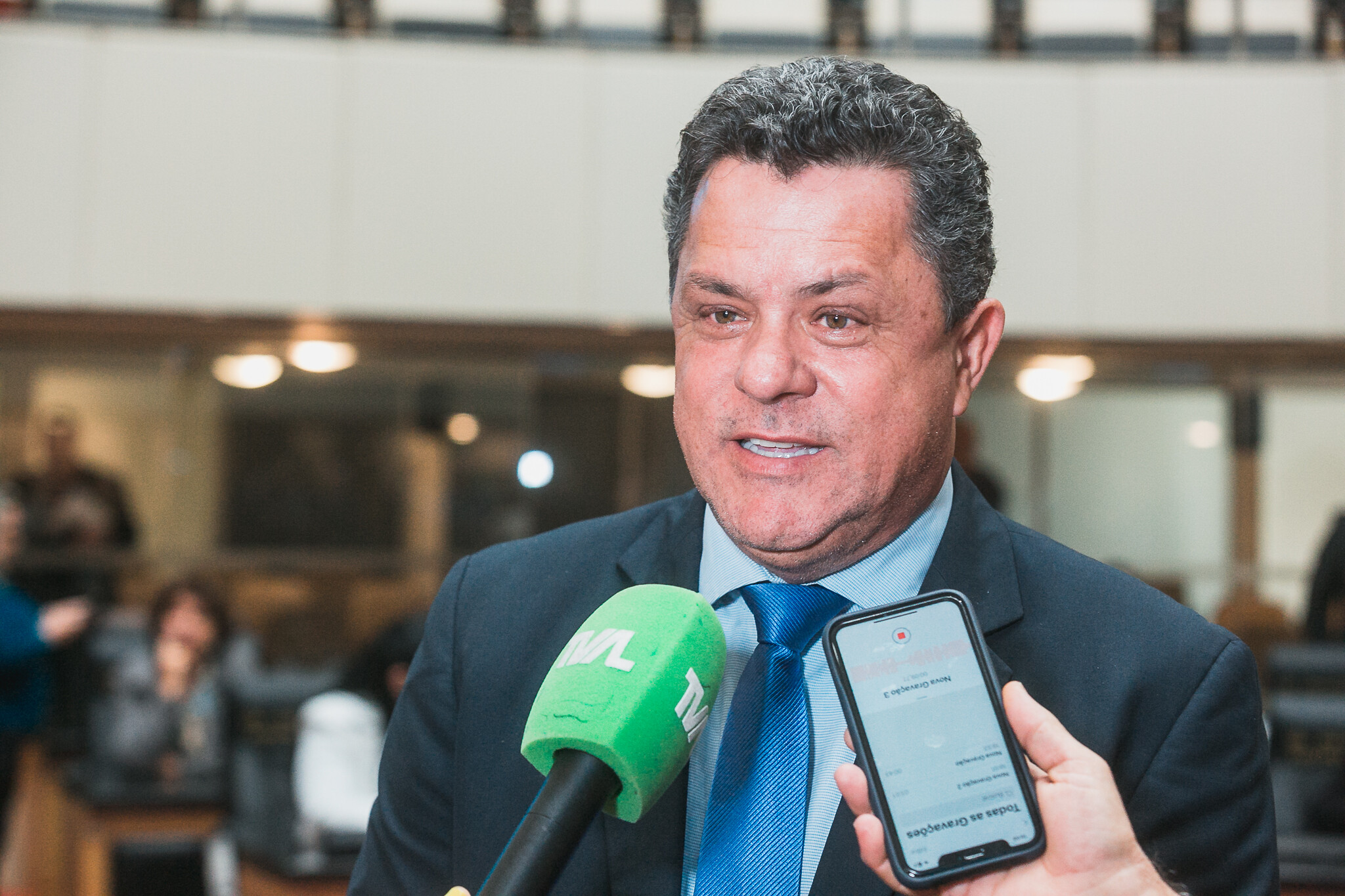 Deputado Ivan Naatz, proponente da sessão.