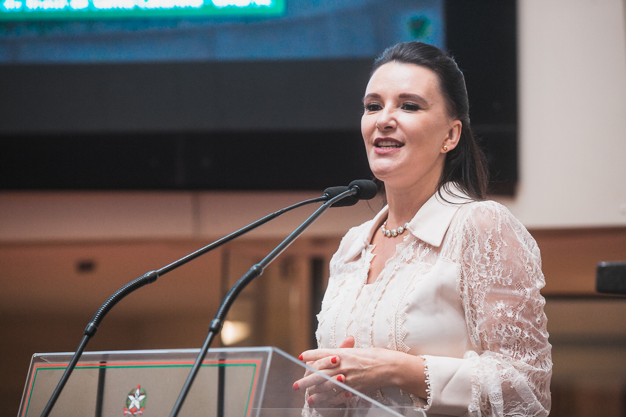 Cláudia da Silva Prudêncio, presidente da OAB-SC.