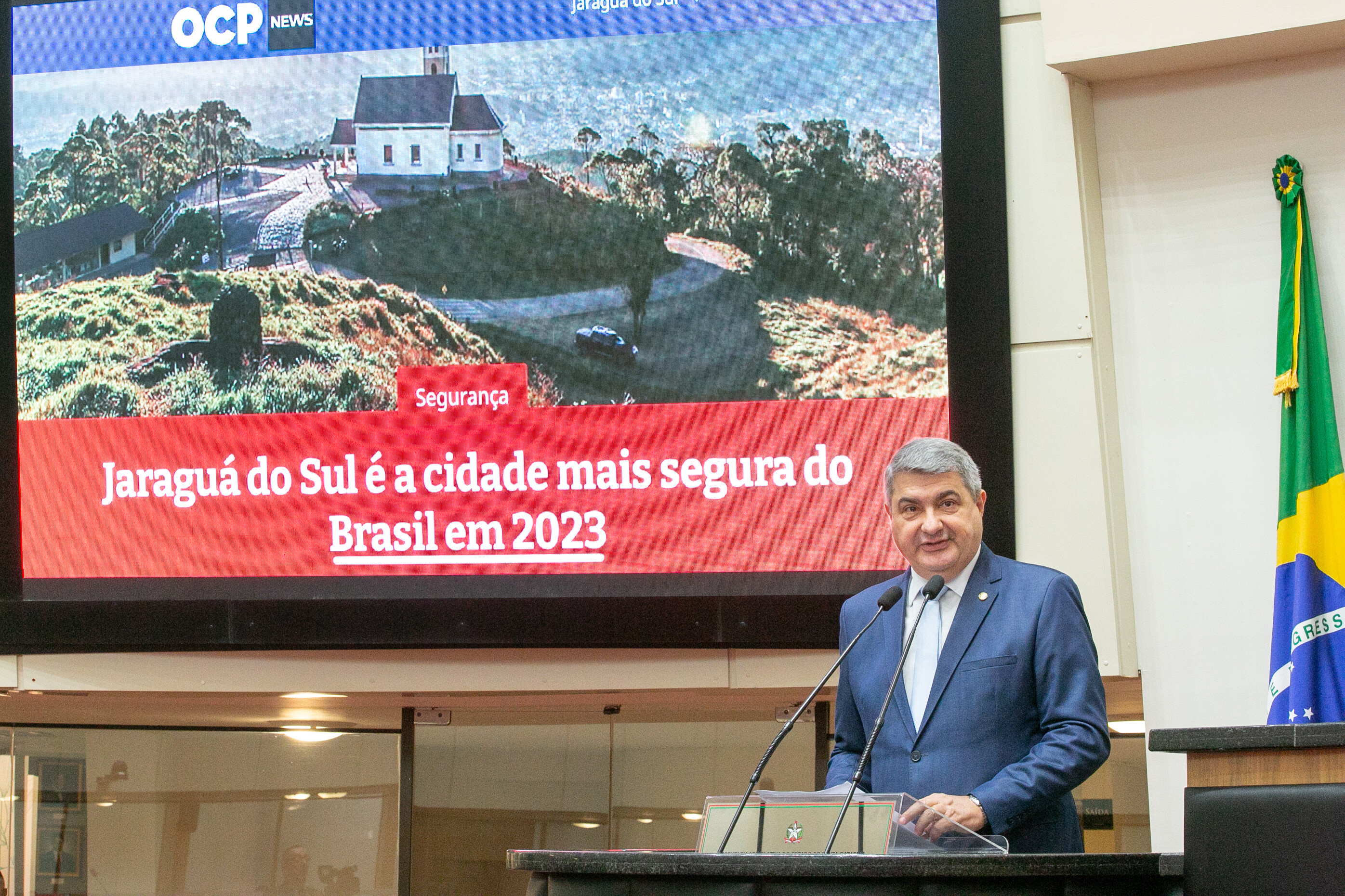 Status de estado mais seguro e resolução do CNS repercutem na Alesc
