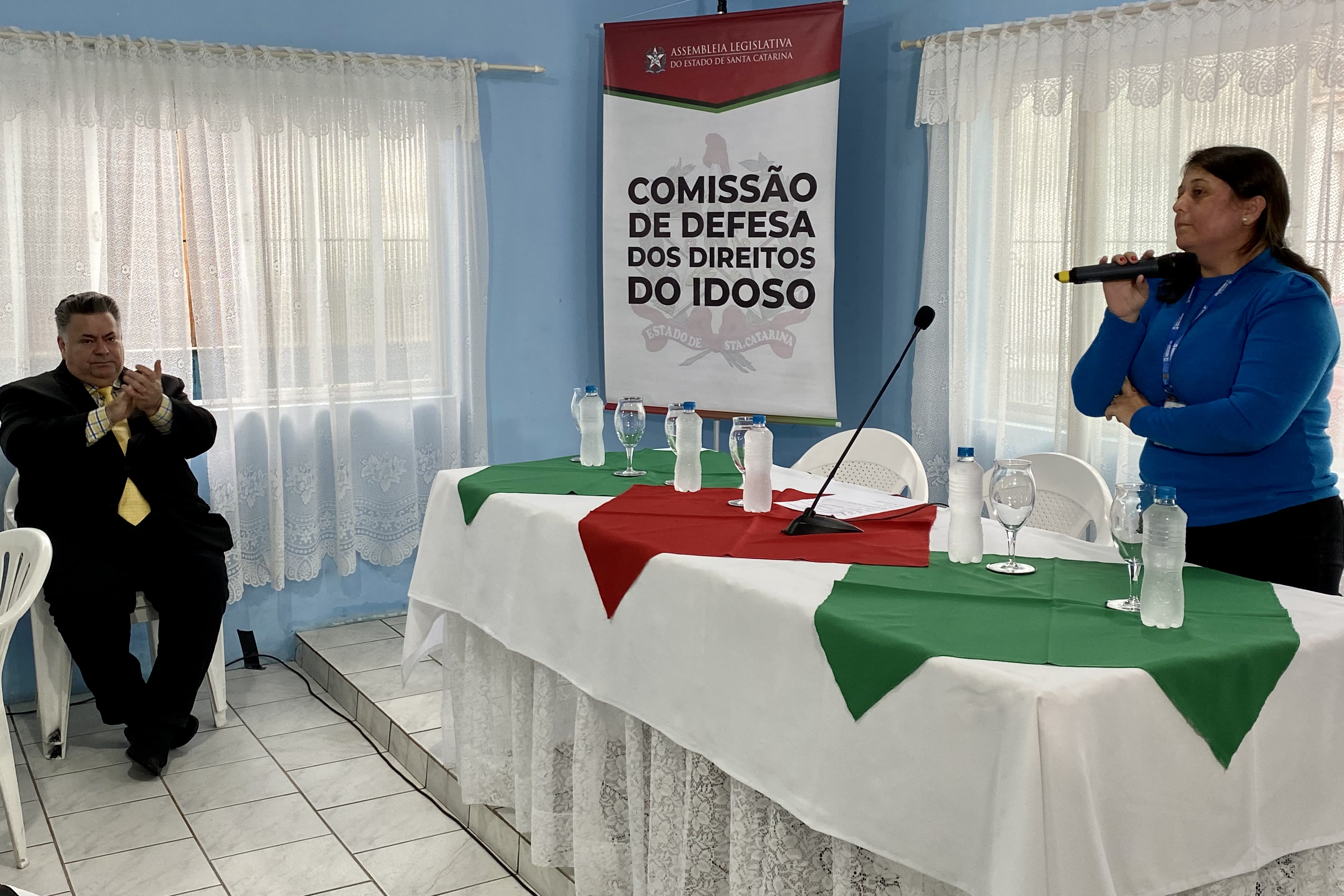 Juliana Pinto, Secretária da Assistência Social de Navegantes - Combate à Violência contra o Idoso