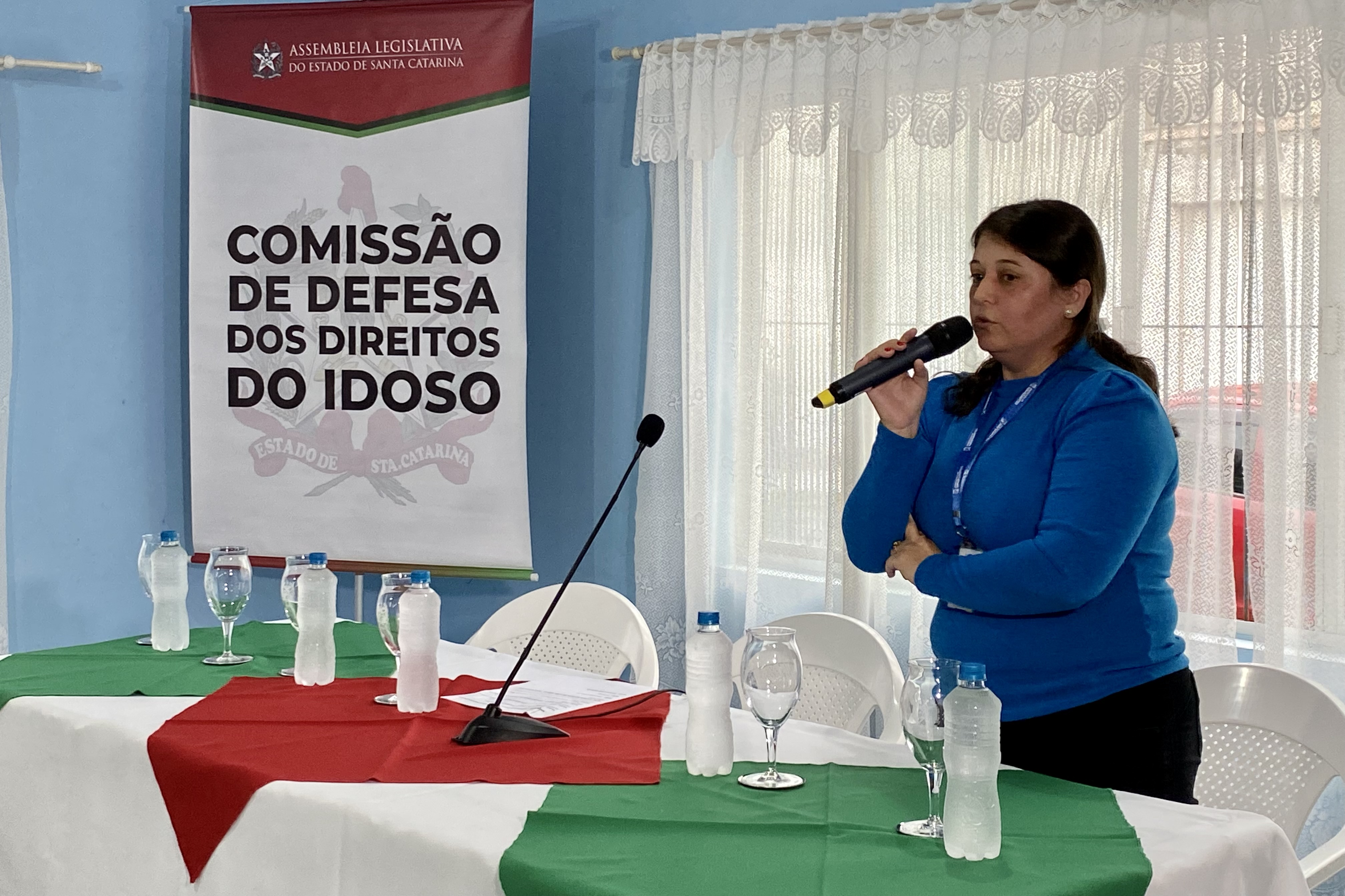 Juliana Pinto, Secretária da Assistência Social de Navegantes - Combate à Violência contra o Idoso