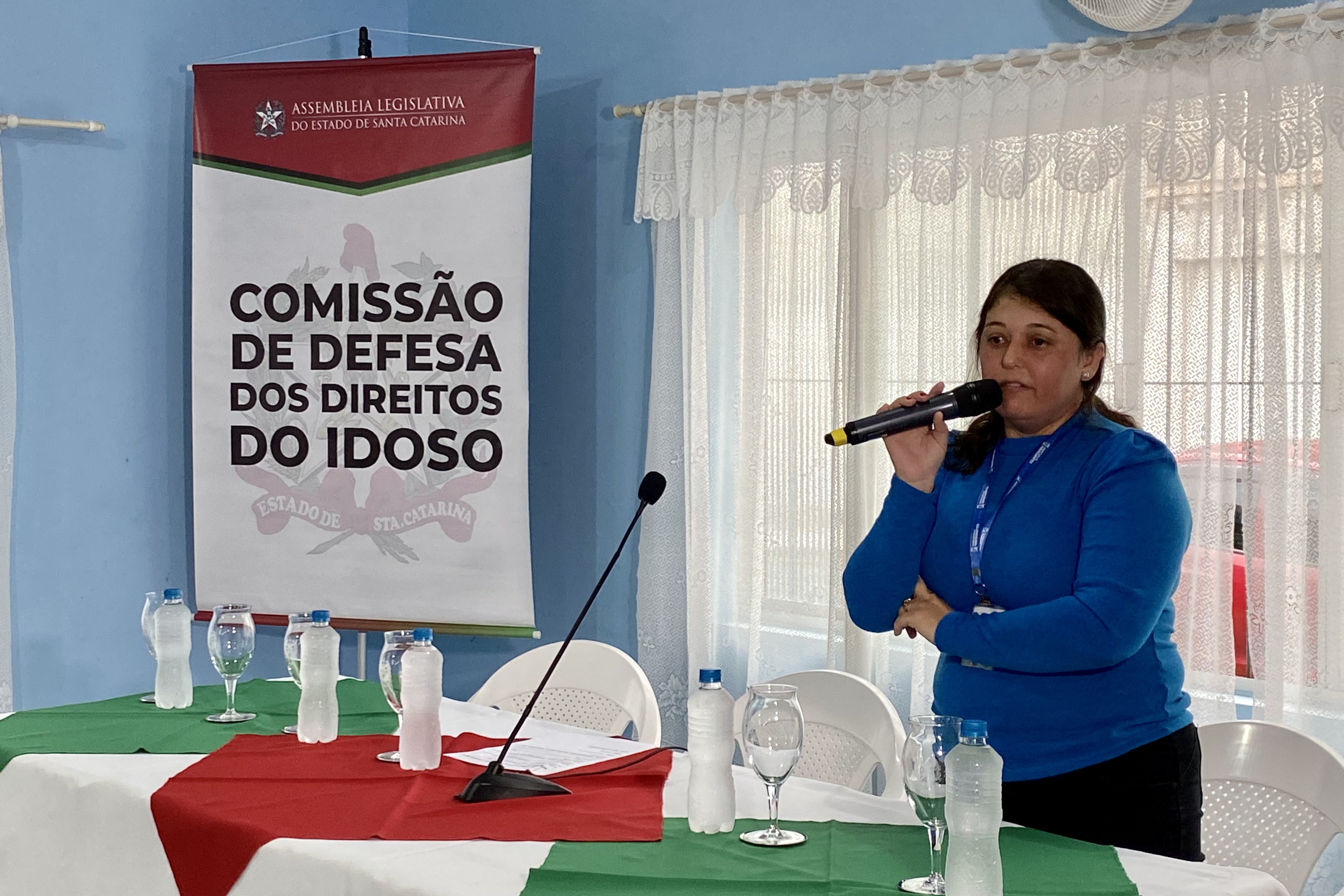 Juliana Pinto, Secretária da Assistência Social de Navegantes - Combate à Violência contra o Idoso
