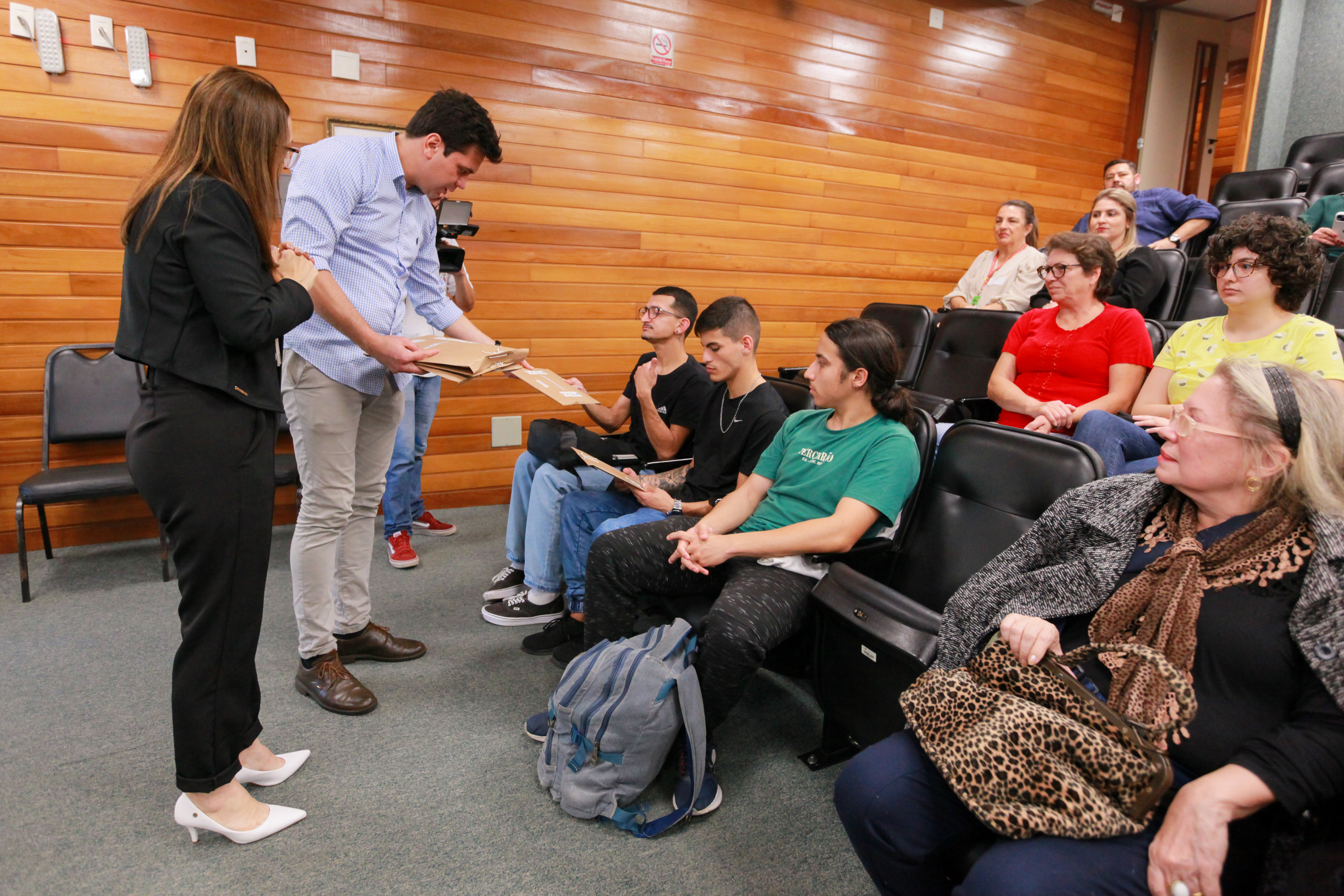 Recepção do Programa Alesc Inclusiva