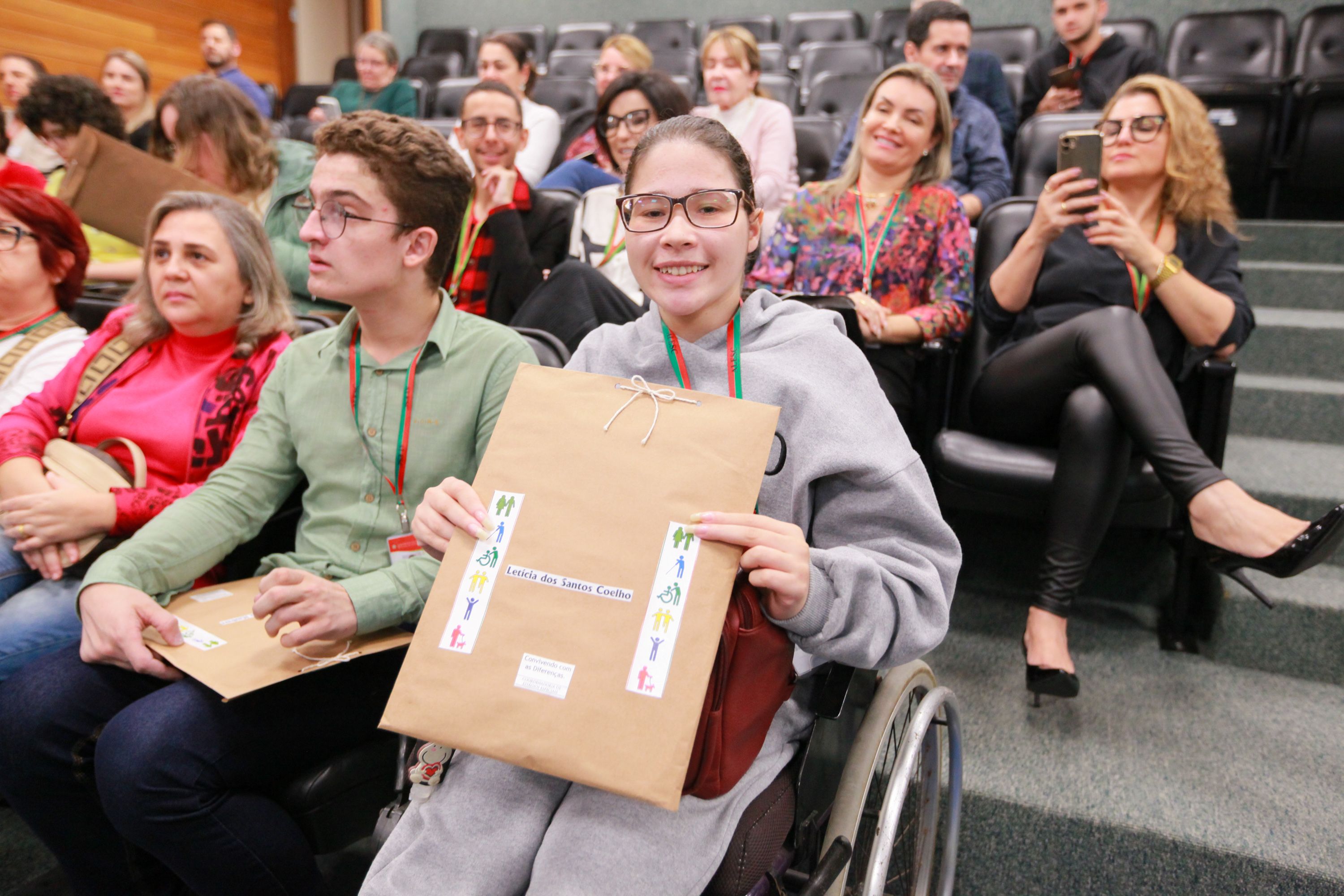 Recepção do Programa Alesc Inclusiva