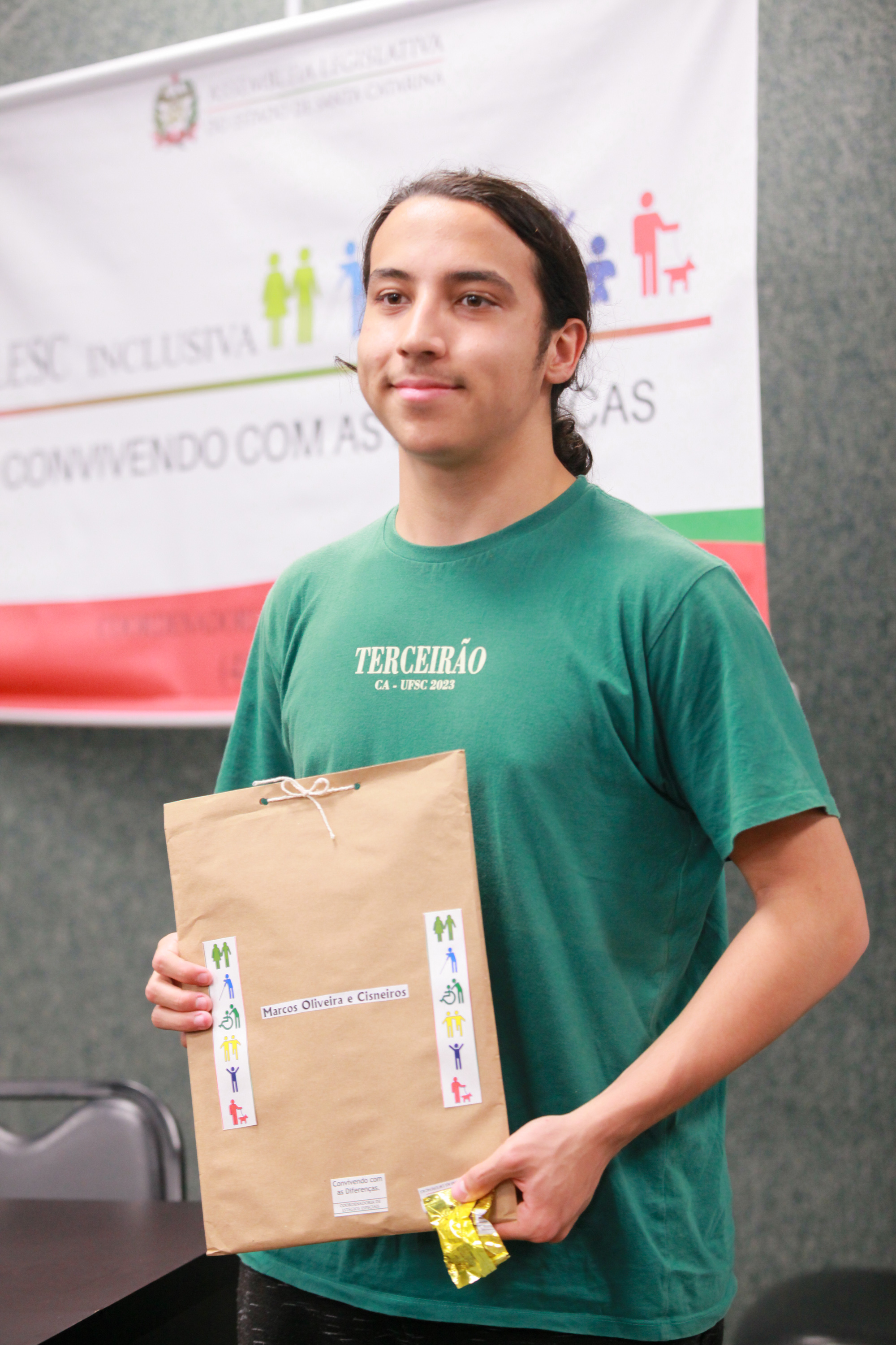 Recepção do Programa Alesc Inclusiva