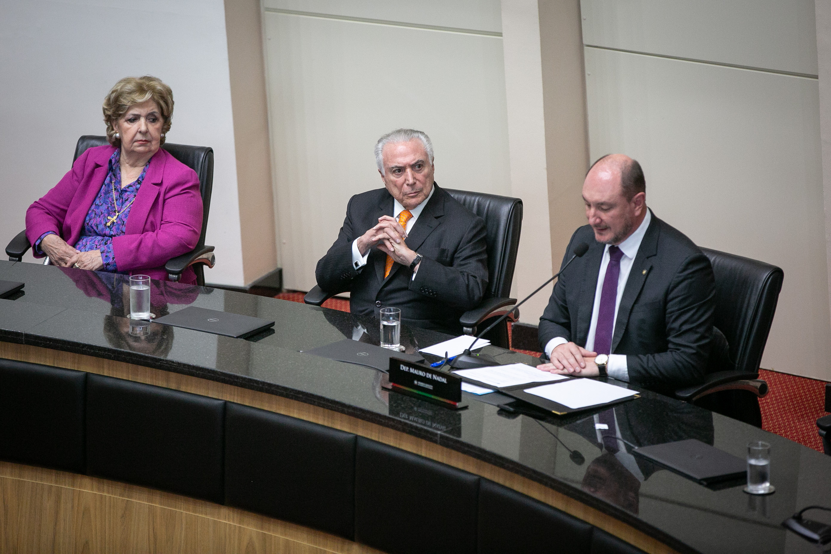 BASTIDORES - Concessão do título de cidadão catarinense ao ex-presidente da República Michel Temer
